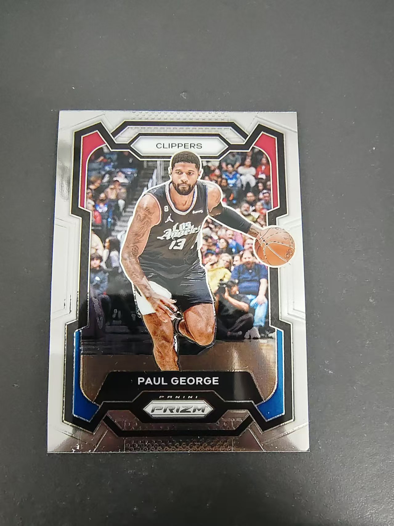 【可合并,不累计】2023-24 Panini Prizm Paul George 保罗 乔治 泡椒 快船 PZ 划痕 边角微瑕 #101