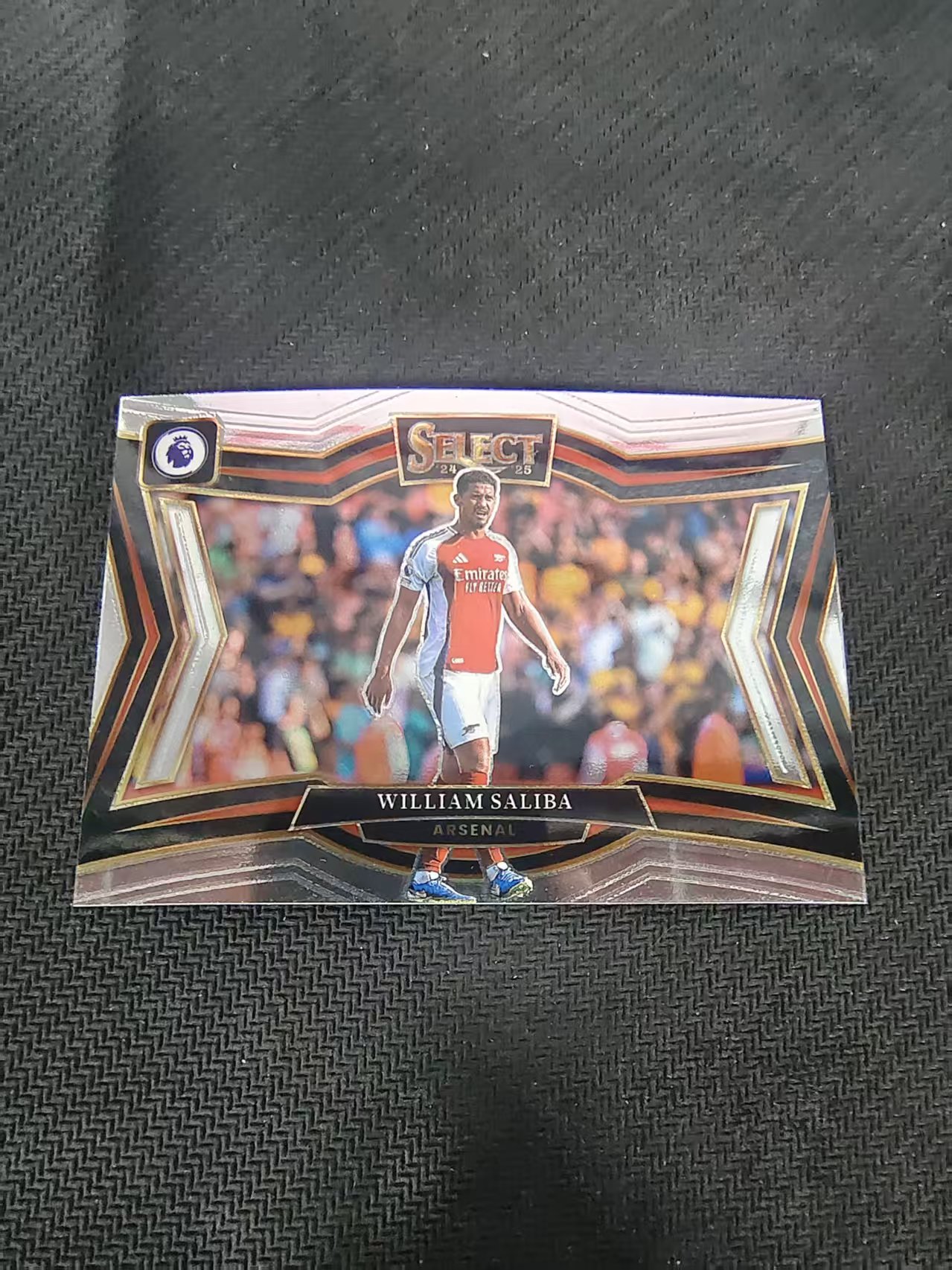 【可合并,不累计】2024-25 Panini Select William Saliba 威廉 萨利巴 阿森纳 英超 三级 划痕 边角瑕疵 #204