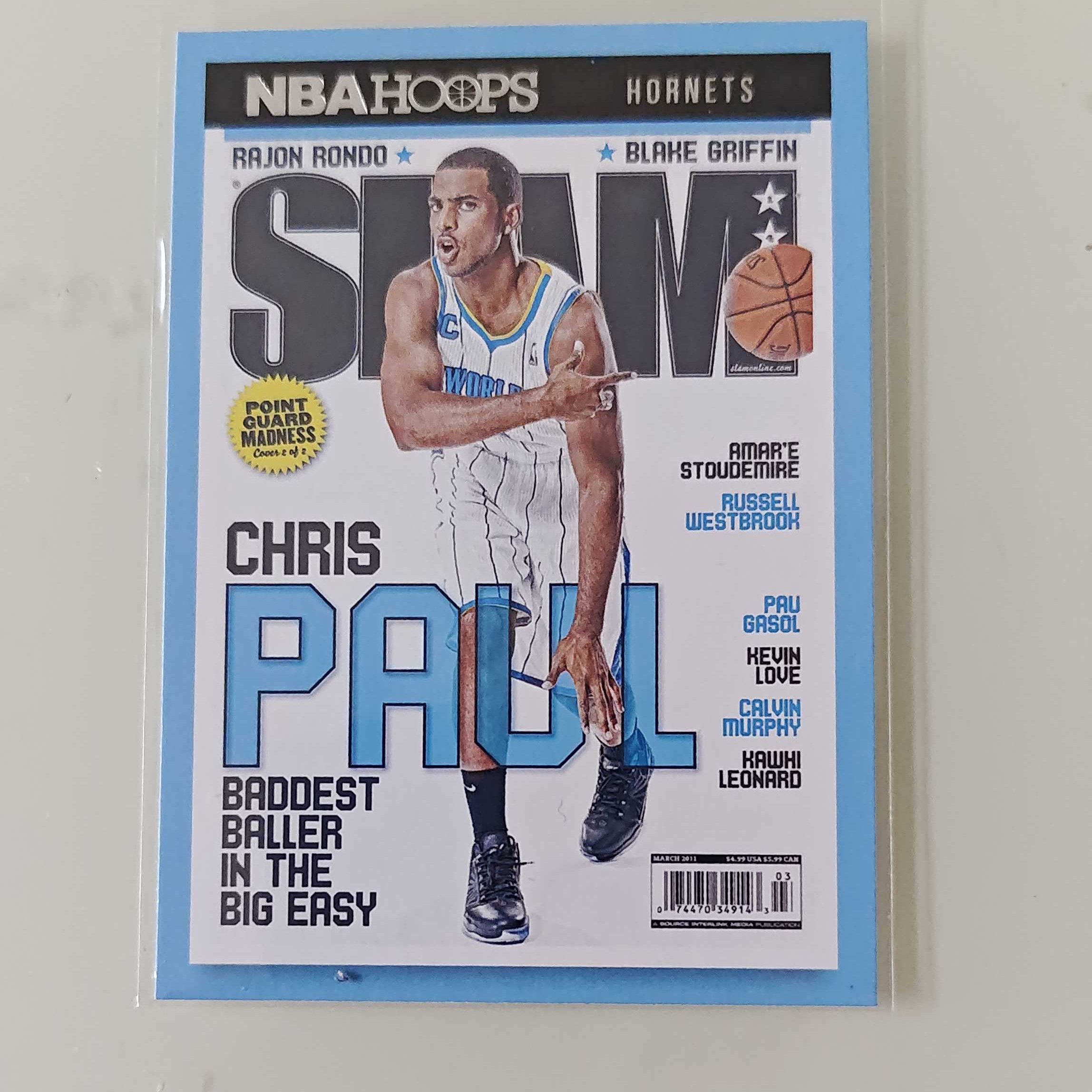 2021-22 Panini NBA Hoops Chris Paul hoops系列克里斯保羅雜志特卡卡片精美湊套必備