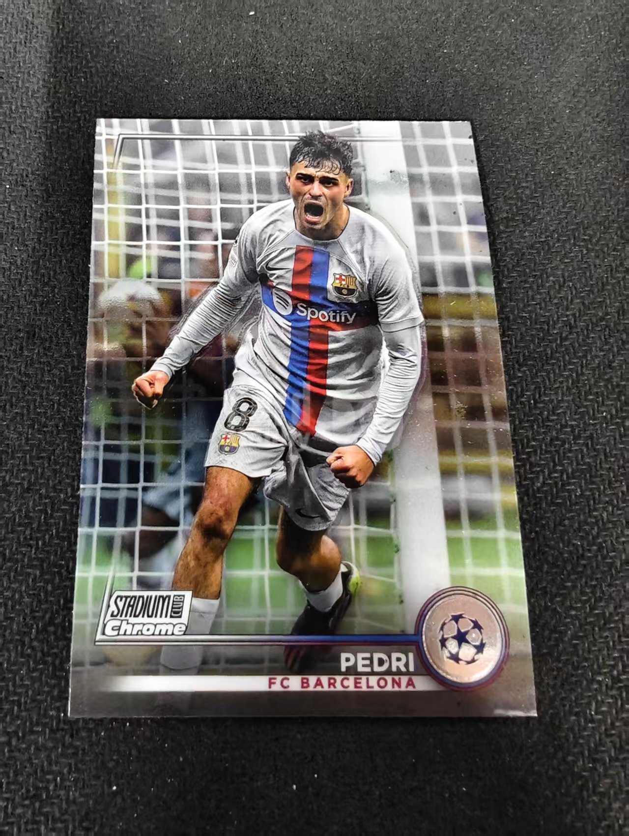 【可合并,不累计】2023 Topps Stadium Club Chrome Pedri 佩德里 金童 佩刀 西班牙 巴萨 欧冠 竞技场 不保卡品 介意勿拍 #62