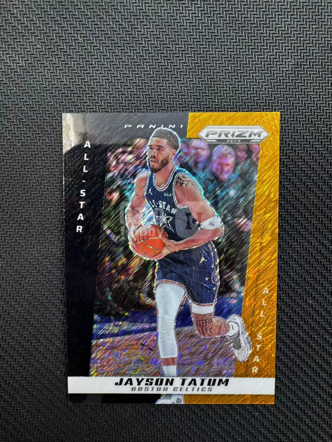 2024-25 Panini Prizm Jayson Tatum 【有品代卖】prizm deca 先行 凯尔特人 杰森 塔图姆 全明星选图 先行独占 黑金折 黑金shimmer 卡品如图