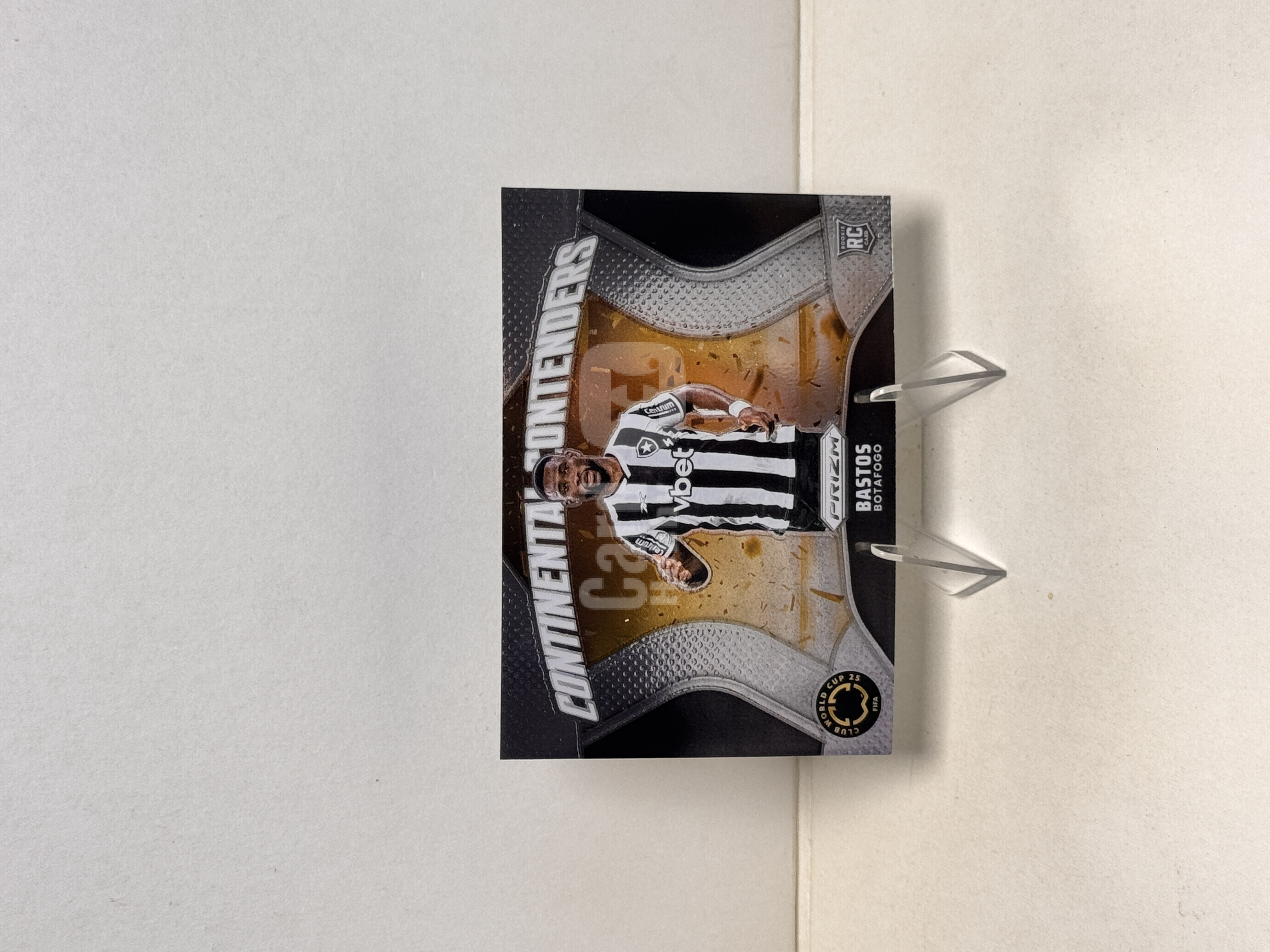 2025 Panini Prizm Bastos RC 世俱杯 PZ 巴斯托斯 新秀 博塔弗戈 Continental Contenders 特卡 收藏必备 卡品如图 【星爷代拍】A2-5