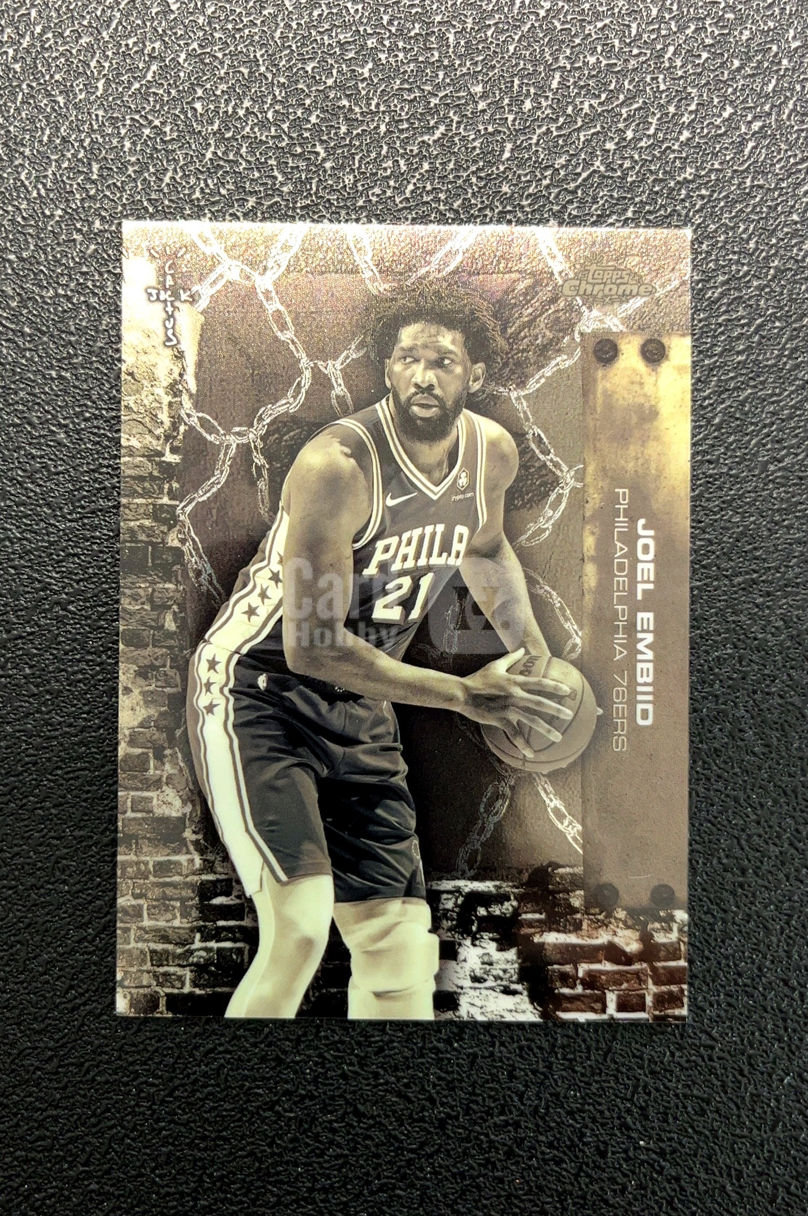 【岛屿拍卖】2026 Topps Chrome Joel Embiid 乔尔·恩比德 卡品如图 高价值 #1 Philadelphia 76ers 费城 人队 0003#631
