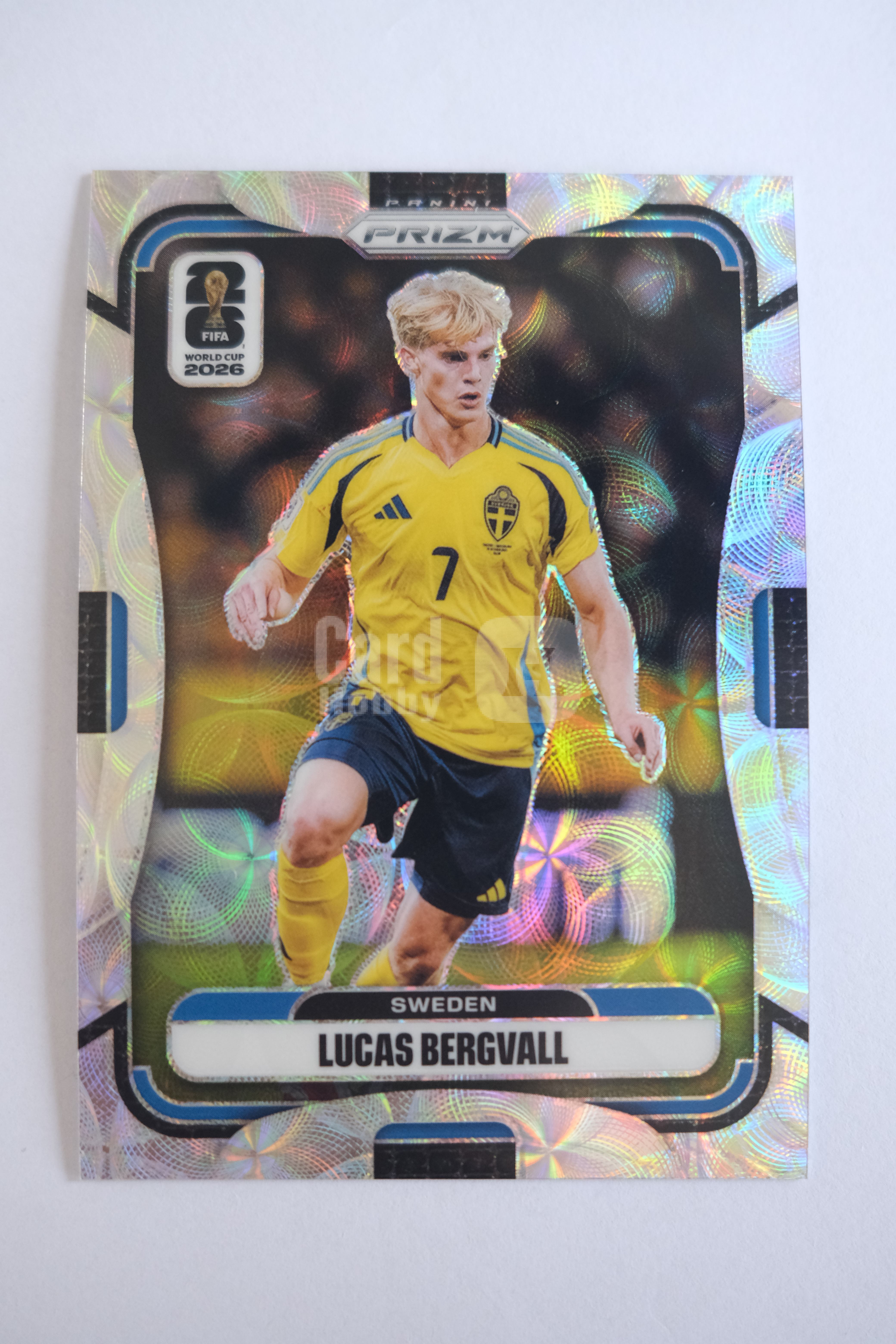 2026 Panini Prizm World Cup Lucas Bergvall 2025-26 帕尼尼 FIFA 世界杯 PZ 瑞典 卢卡斯 贝格瓦尔 圈圈折射 收藏凑套 卡品如图 WH107