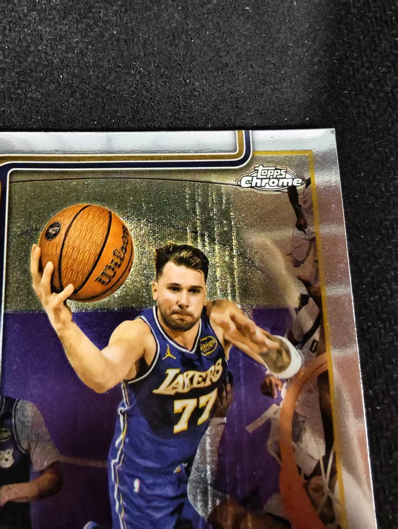 2026 Topps Chrome Update Luka Doncic 湖人 卢卡 东契奇 077 TCU 划痕 边角瑕疵 #2