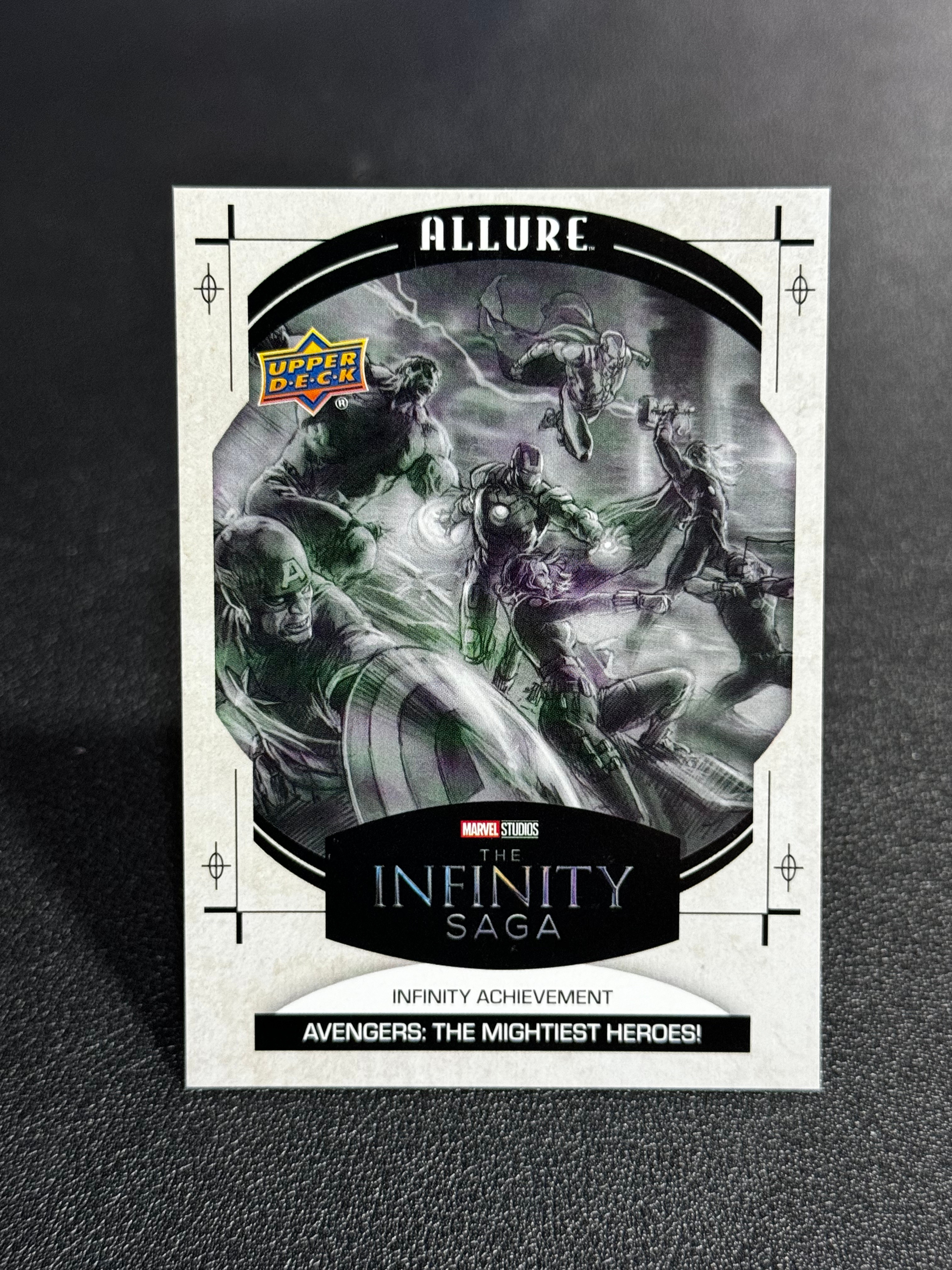 2022 Upper Deck Marvel (MCU) Allure UD 漫威 小黑钻 ePack电子包成就兑换奖励卡 成就卡 Avengers 复联 Ironman 钢铁侠 美队 等 LWLP