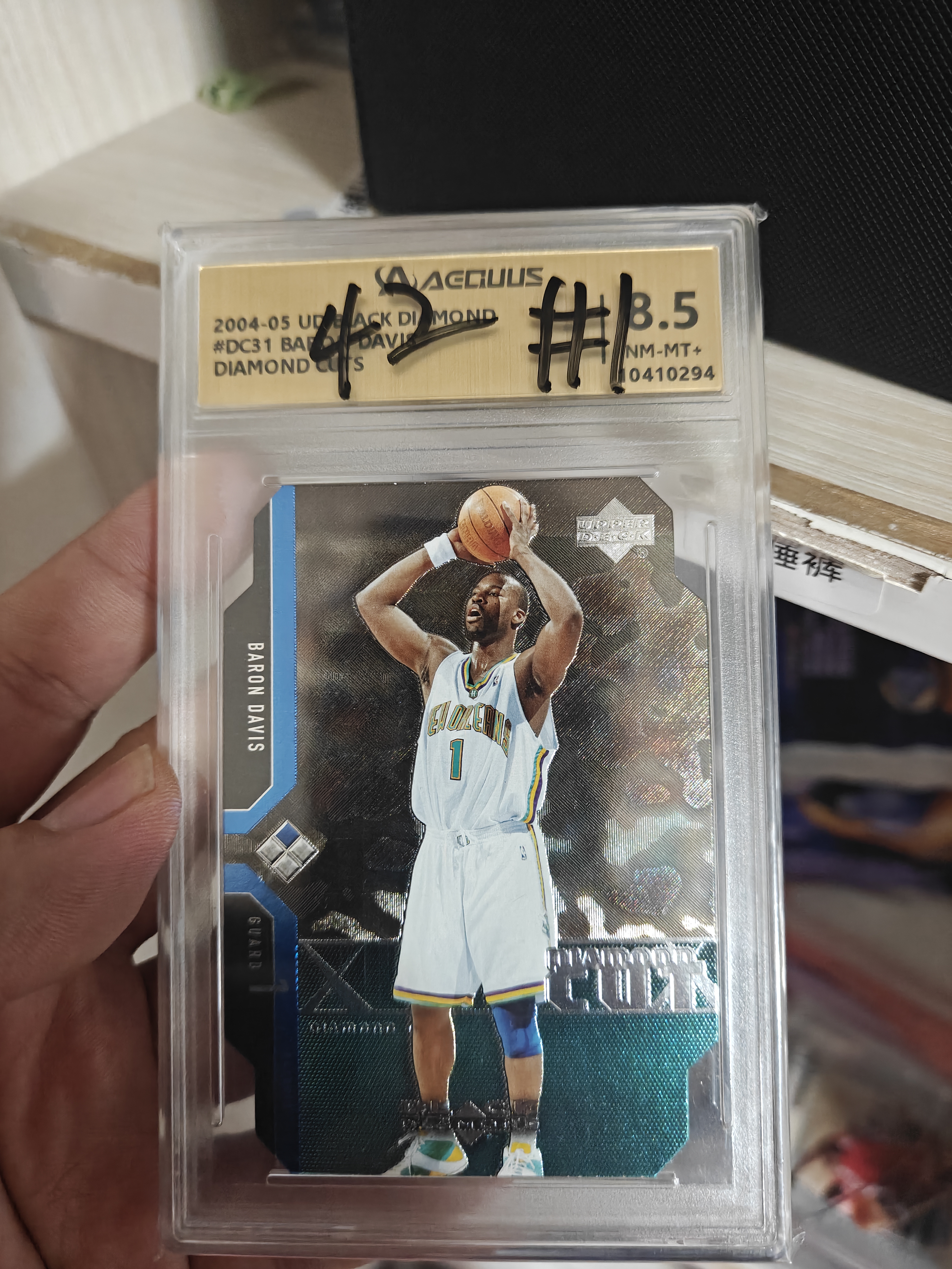 2005 Upper Deck Black Diamond Baron Davis #DC31 黑钻 系列 大比例 异形 巴郎 戴维斯 专收必备