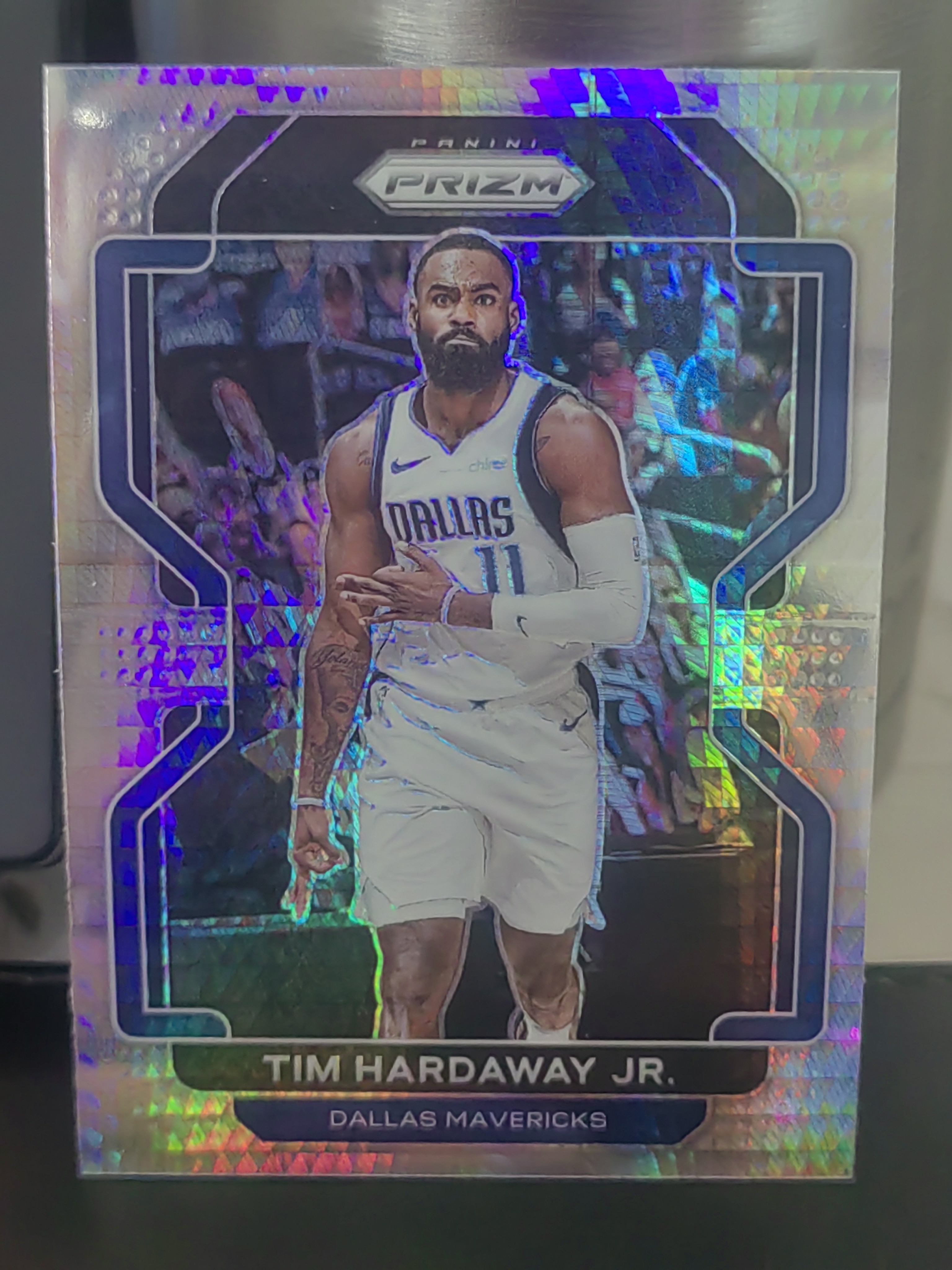 2021-22 Panini Prizm Tim Hardaway Jr. PZ hyper折 小蒂姆 哈达威 独行侠 篮 白边白角 不保卡品 卡品如图
