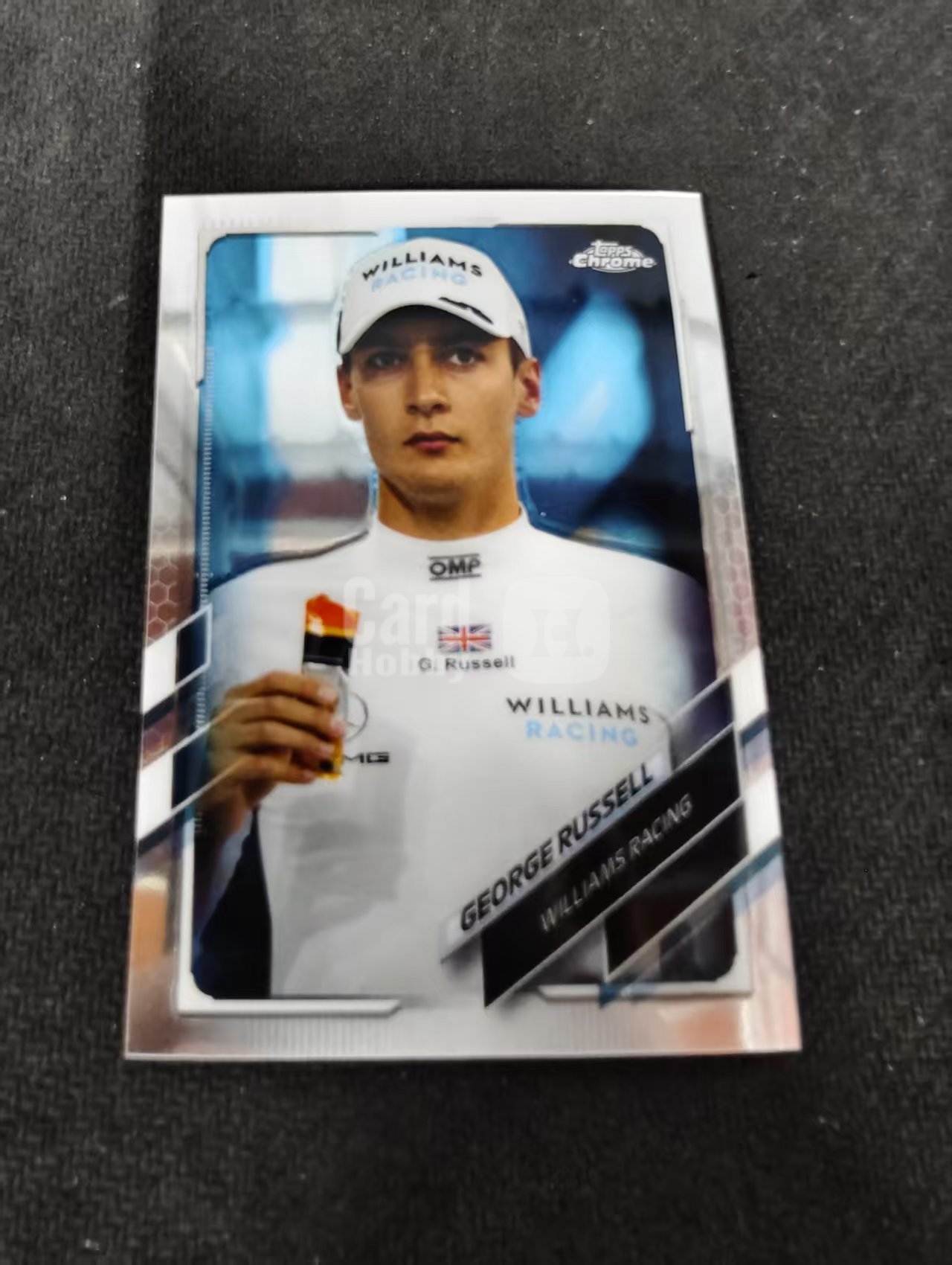 2021 Topps Chrome George Russell F1 威廉姆斯车队 乔治 拉塞尔 划痕 边角瑕疵 #35