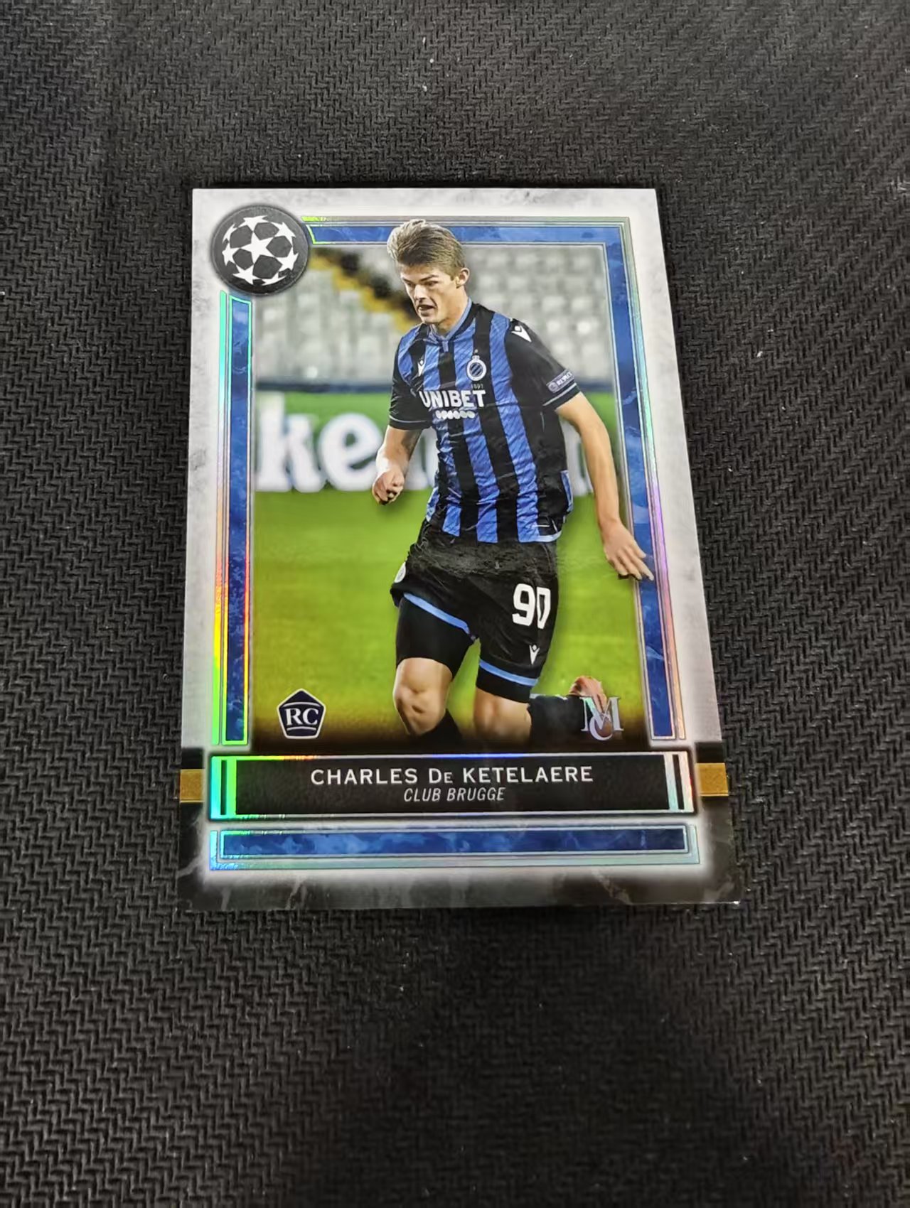 【可合并,不累计】2021-22 Topps Museum Charles de Ketelaere 博物馆 布鲁日 德凯特莱尔 欧冠 RC 新秀 边角瑕疵