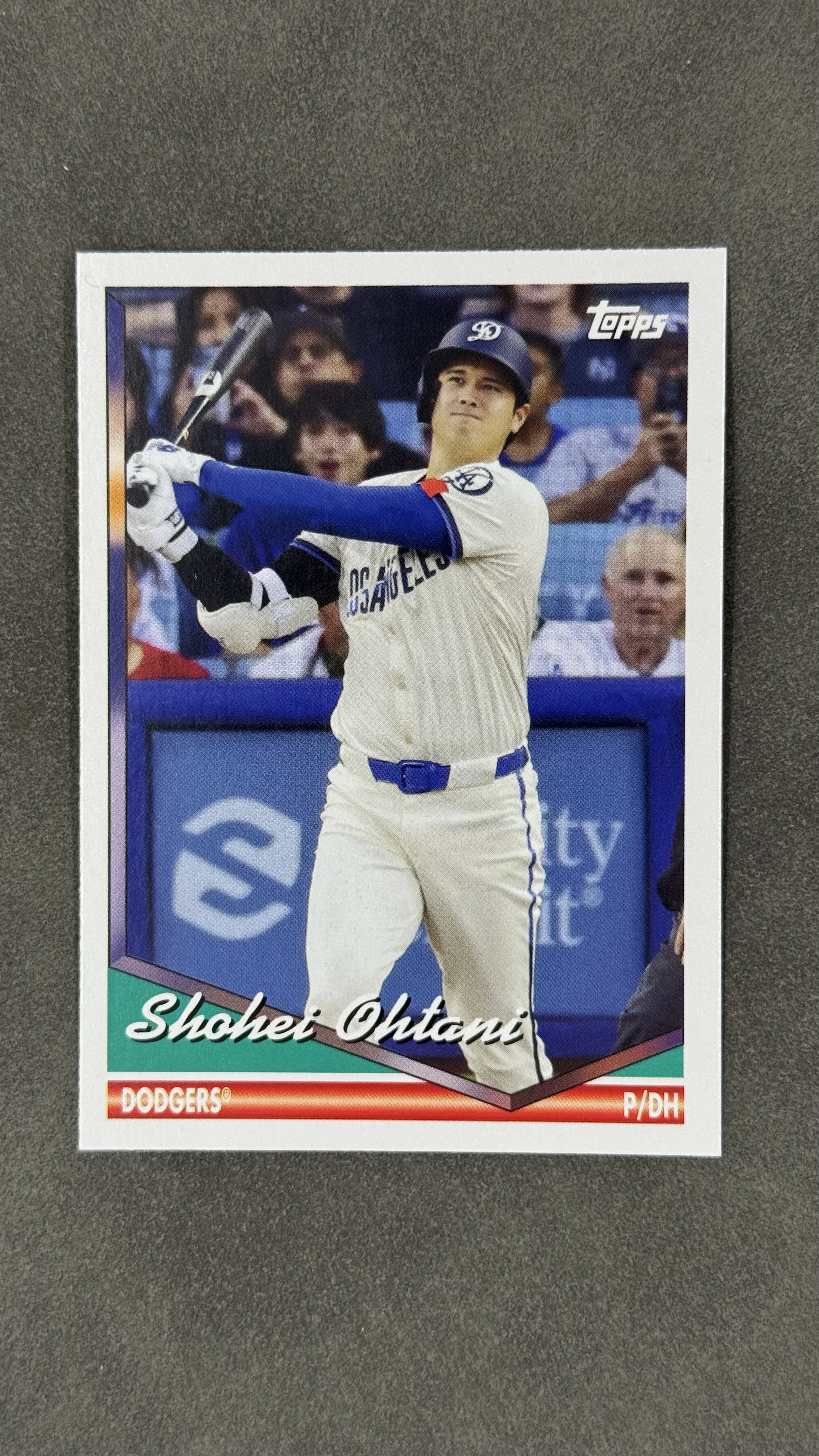 2024 Topps Archives Shohei Ohtani #250 道奇队 大谷翔平 二刀流 50/50俱乐部 首位季后赛10k 3HR选手 base 实卡好看 值得收藏