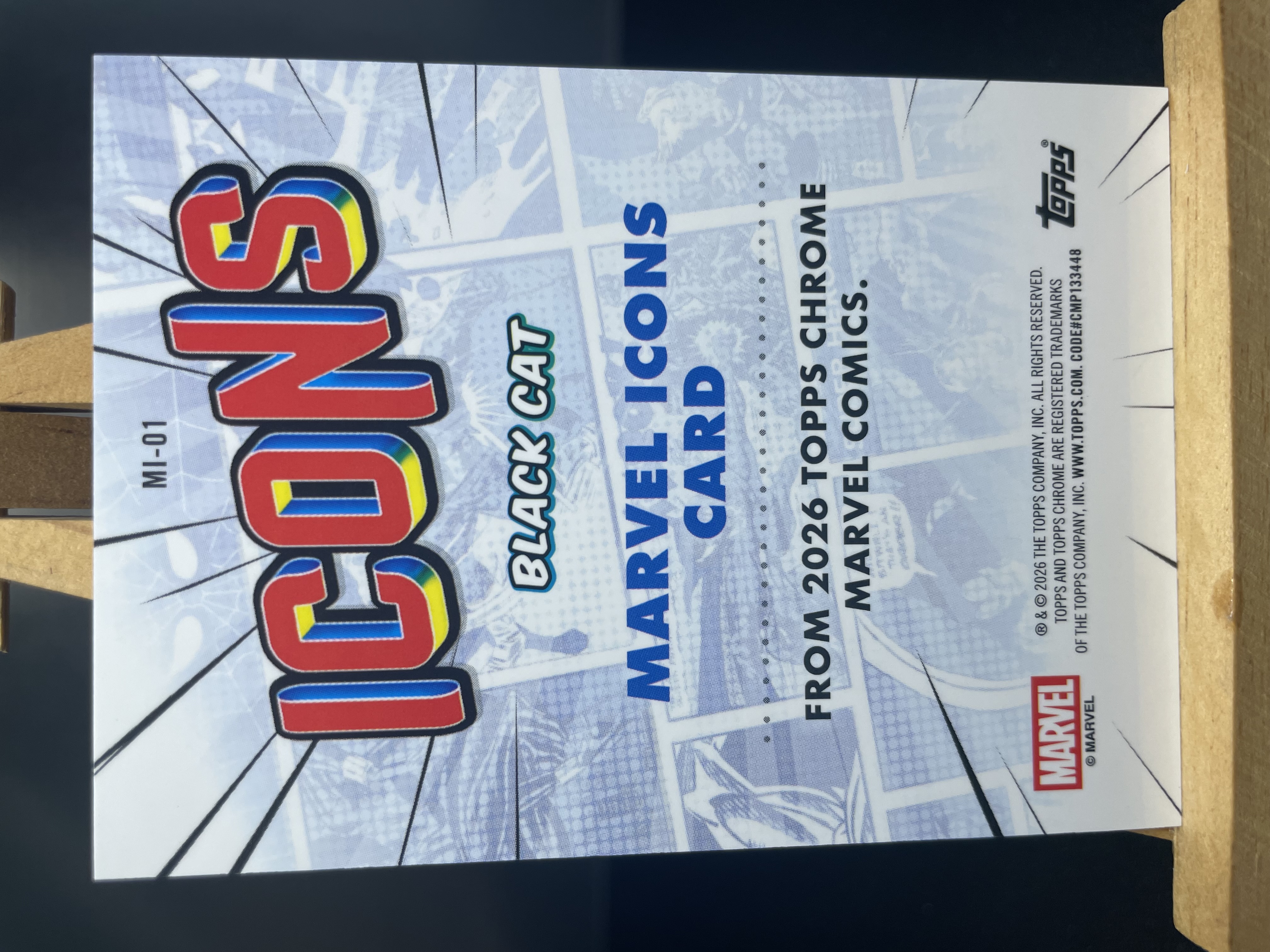 (B5)2026 TOPPS MARVEL 漫威 传奇偶像特卡 折射 黑猫 实卡好看 收藏凑套必备 卡品如图 !!!