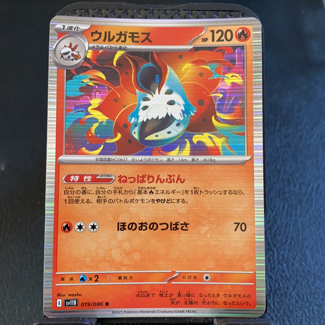 2025 Pokemon TCG 宝可梦 对战 ja 日版 闪卡 019/086 R 折射 [618]
