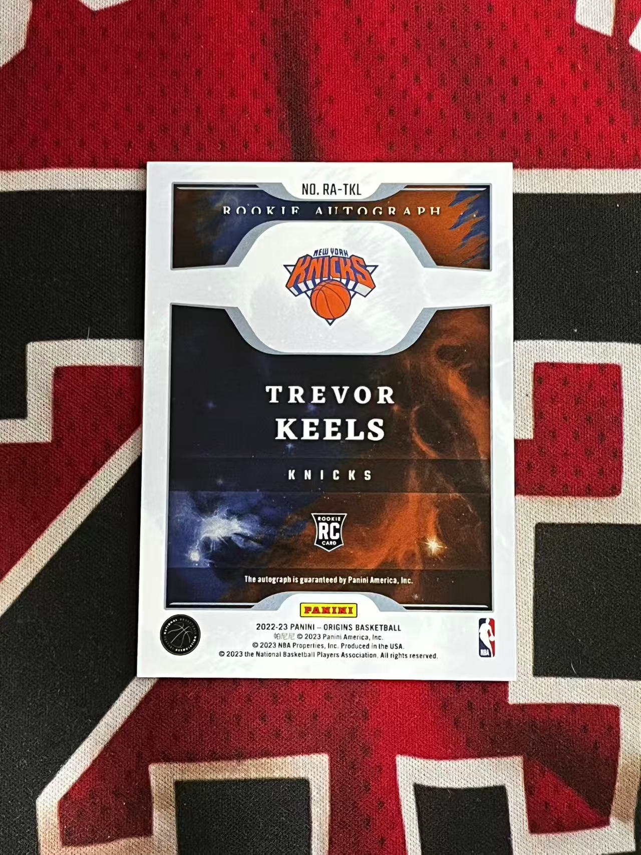 【接寄拍费率低至5%含卡淘手续费】2022-23 PANINI ORIGINS 起源系列 尼克斯 新秀RC 特雷弗基尔斯 签字卡 卡签 专收凑套必备【烂臭嘴拍卖】