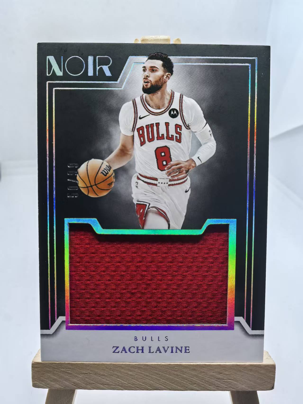 2023-24 Panini - Zach LaVine Noir 诺尔 公牛 扎克 拉文 扣篮王 99编 大窗物料 银折 折射