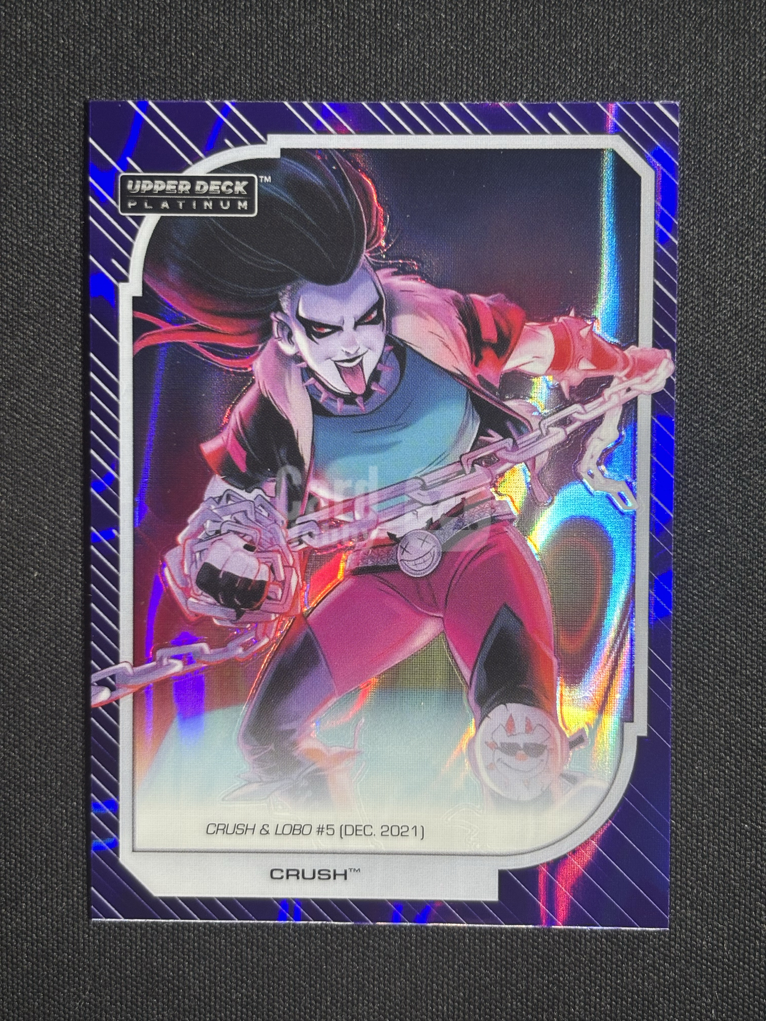 2026 Upper Deck Platinum DC Universe Crush「墨色拍卖」DC铂金 元年 克拉什 061/249 Purple Lava 卡品如图 BCH9