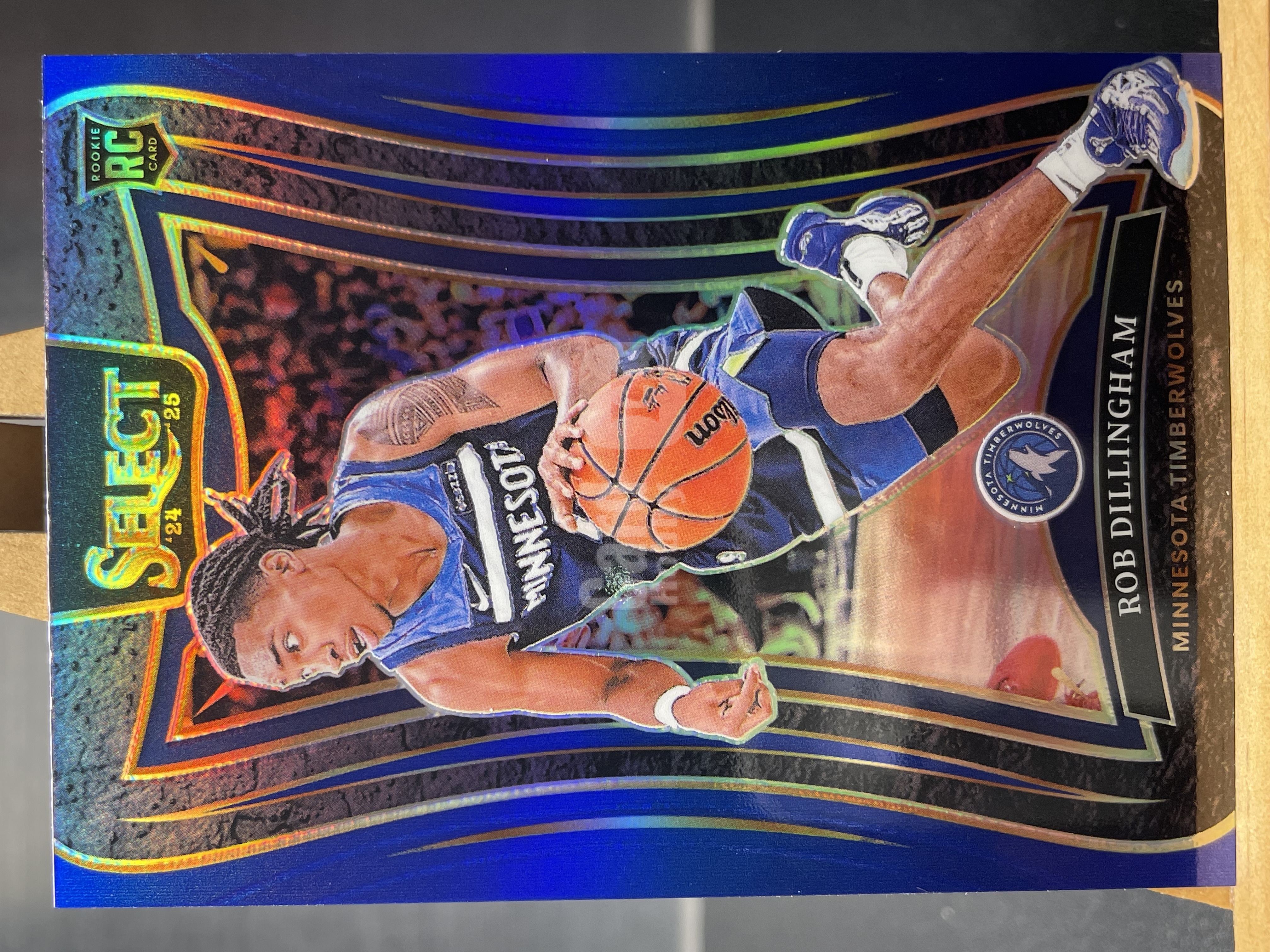 (C2) 2024-25 PANINI SELECT 蓝折  新秀RC 罗伯特 迪林厄姆 森林狼   近期大热球星  收藏必备 卡品如图 ! ! !