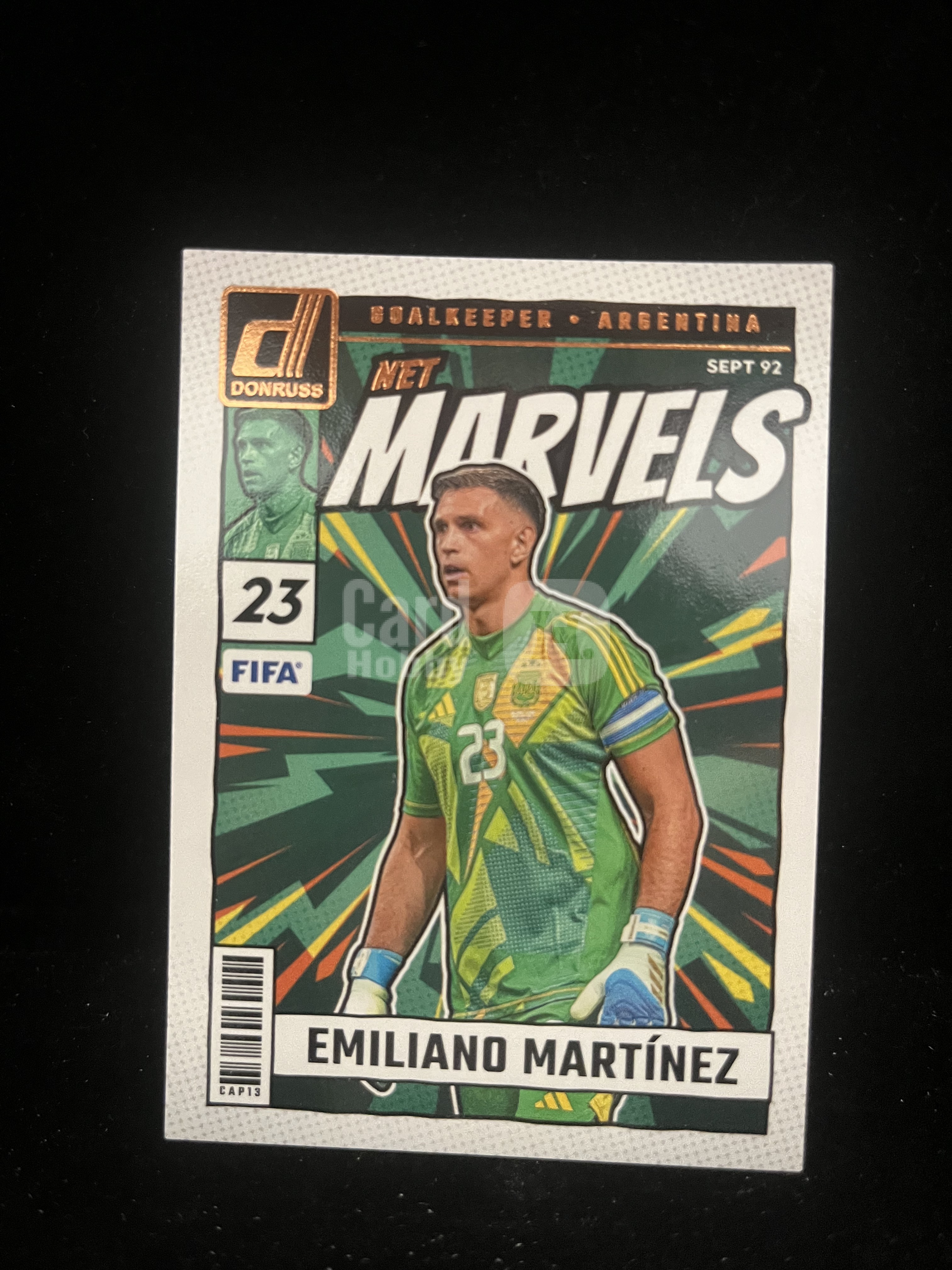 免费代拍 2024 Donruss FIFA 马丁内斯 Emiliano Martínez 13编 卡品如图#D301