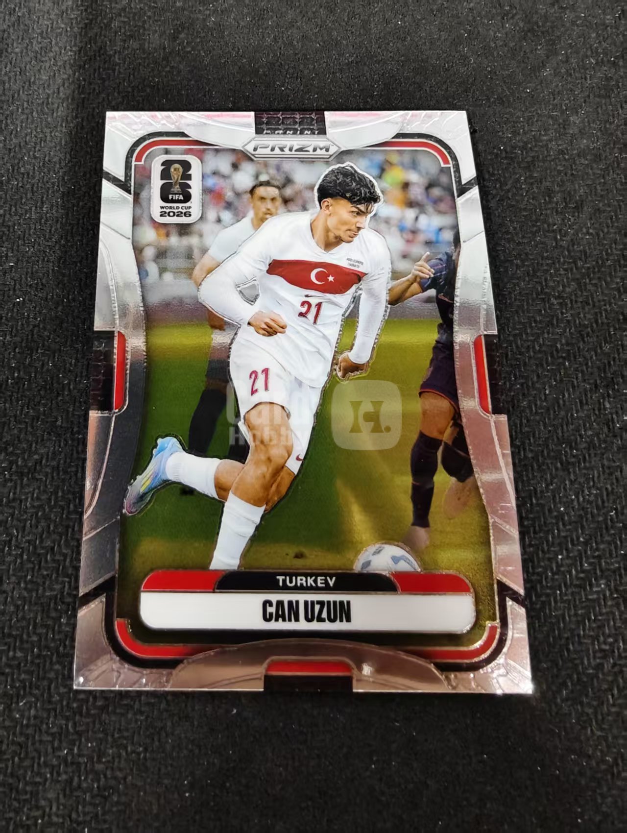 2026 Panini World Cup Prizm Can Uzun 土耳其 法兰克福 詹 乌尊 PZ世界杯 划痕 边角瑕疵#490