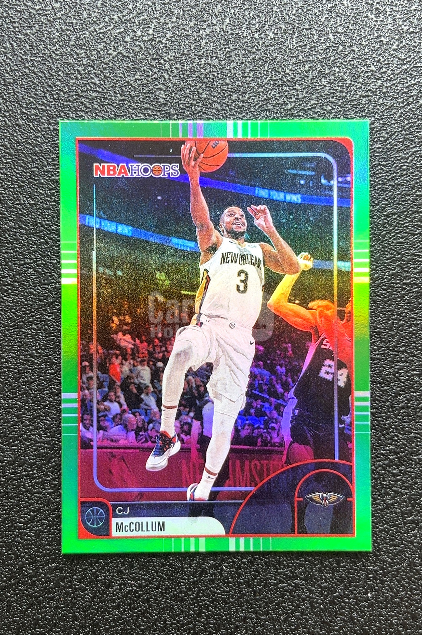 【小白1%代卖】2026 Topps NBA HOOPS CJ McCollum 麦科勒姆 绿折 折射 卡品如图 高价值 #200 New Orleans 新奥尔良 0019#134