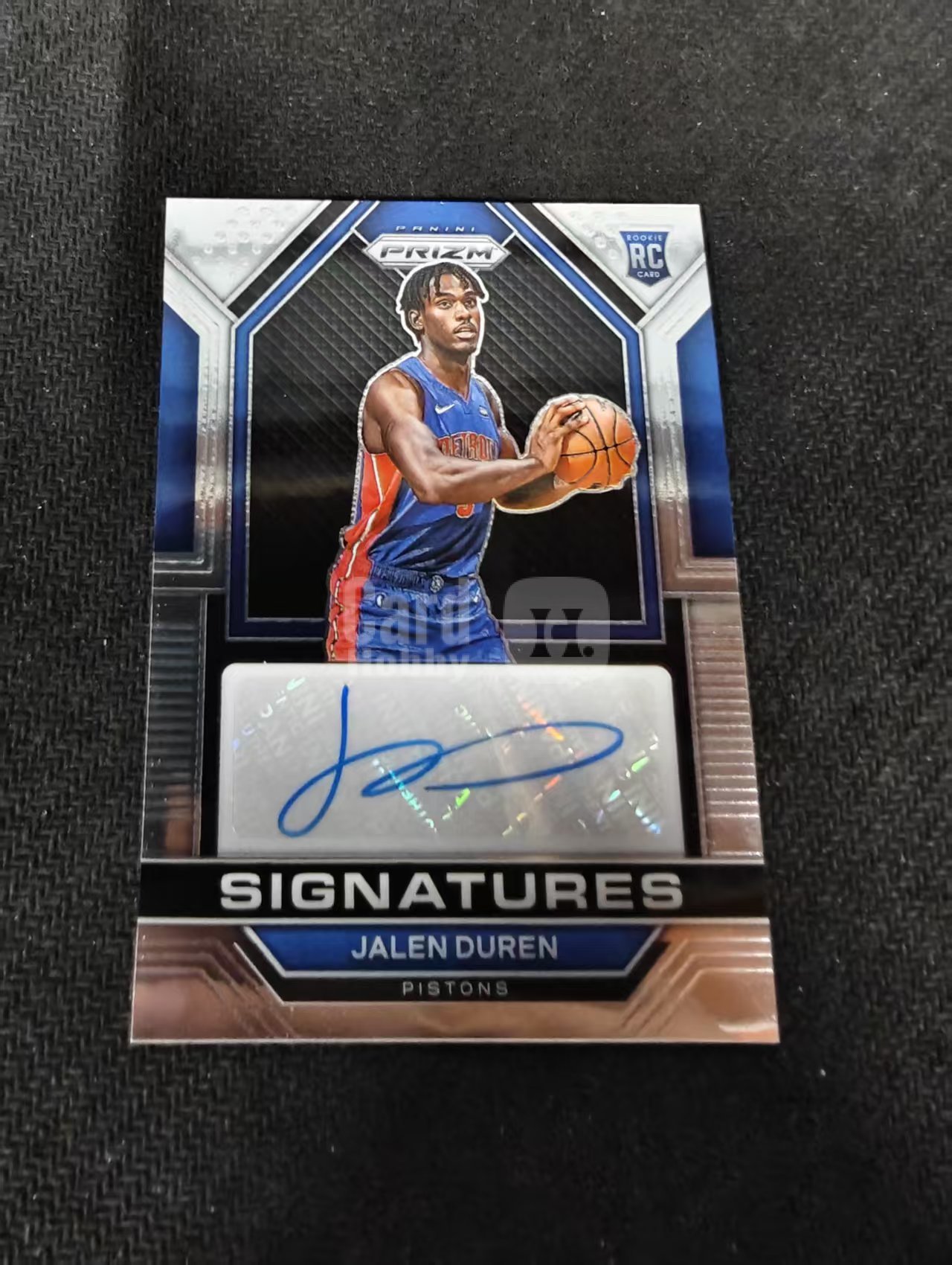 2022-23 Panini Prizm Jalen Duren RC 活塞 杰伦 杜伦 签字 新秀 全明星 内线大闸 瑕疵如图