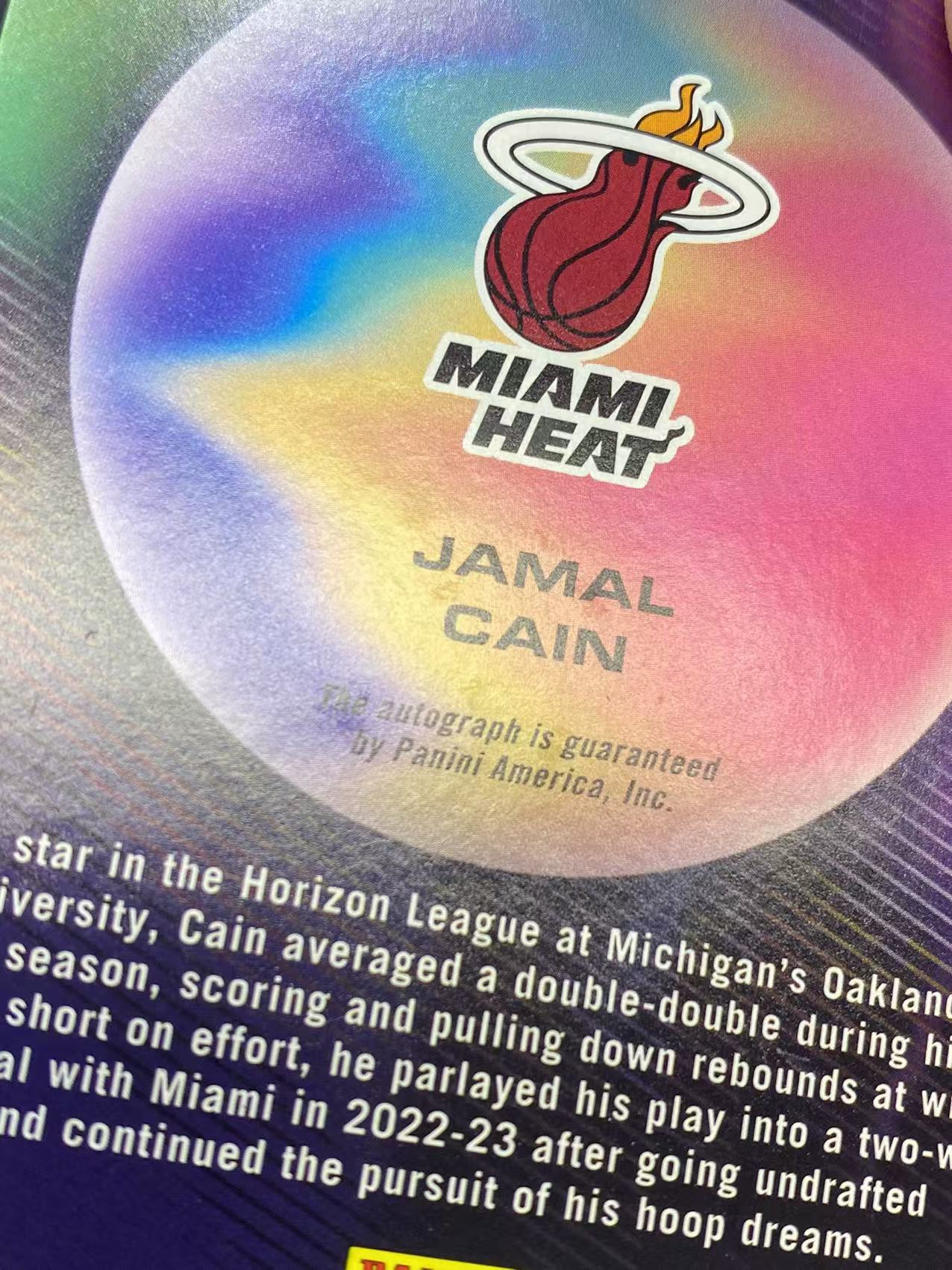 2022-23 【六六代卖 预付快速回款】 Recon Jamal cain 折射 99编 签字 瑕疵如图(zjg01)