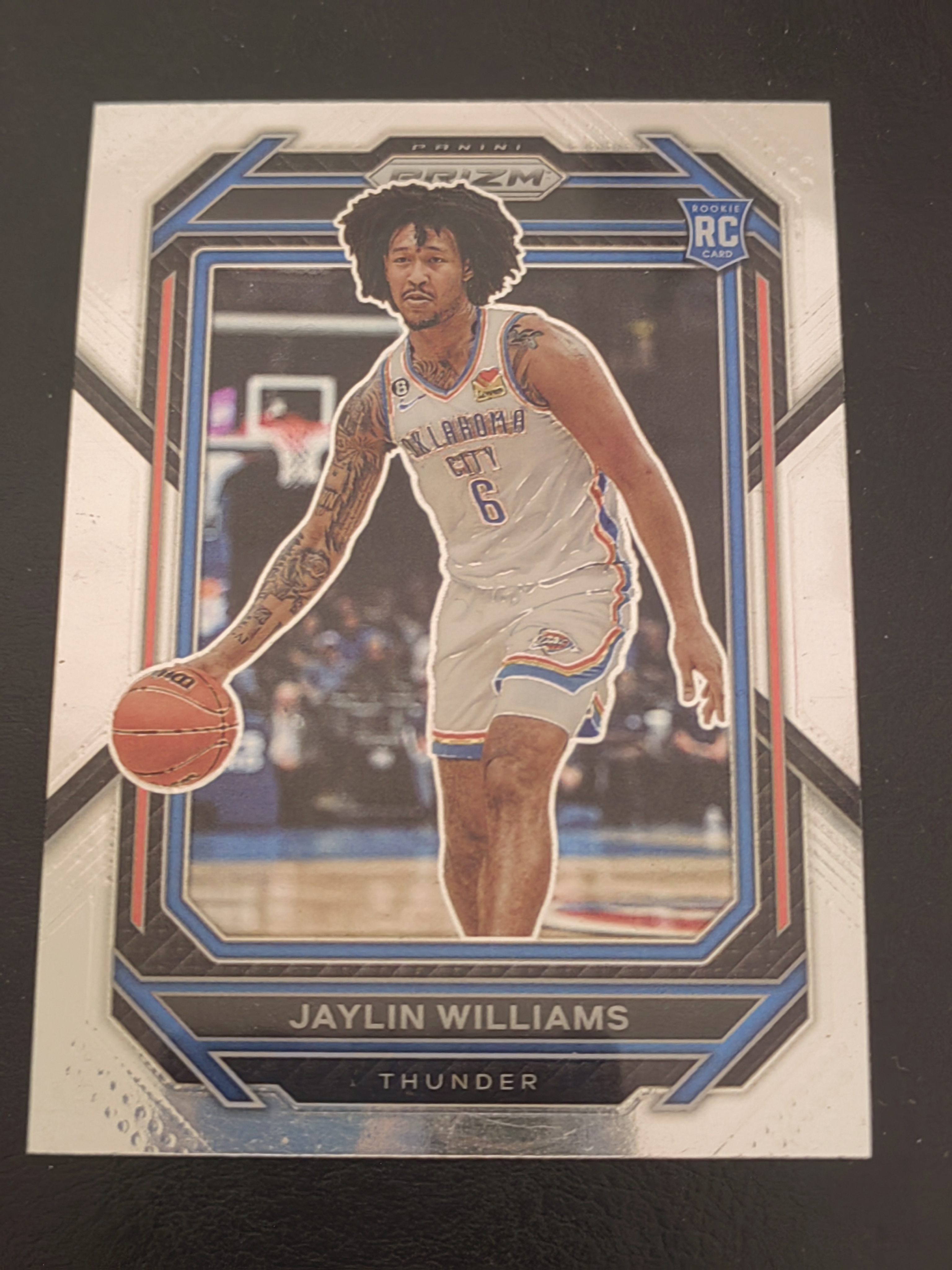 2022-23 Panini PRIZM Jalen Williams RC PZ 杰伦・威廉姆斯 新秀 雷霆 篮 凑套 白边白角 不保卡品 卡品如图