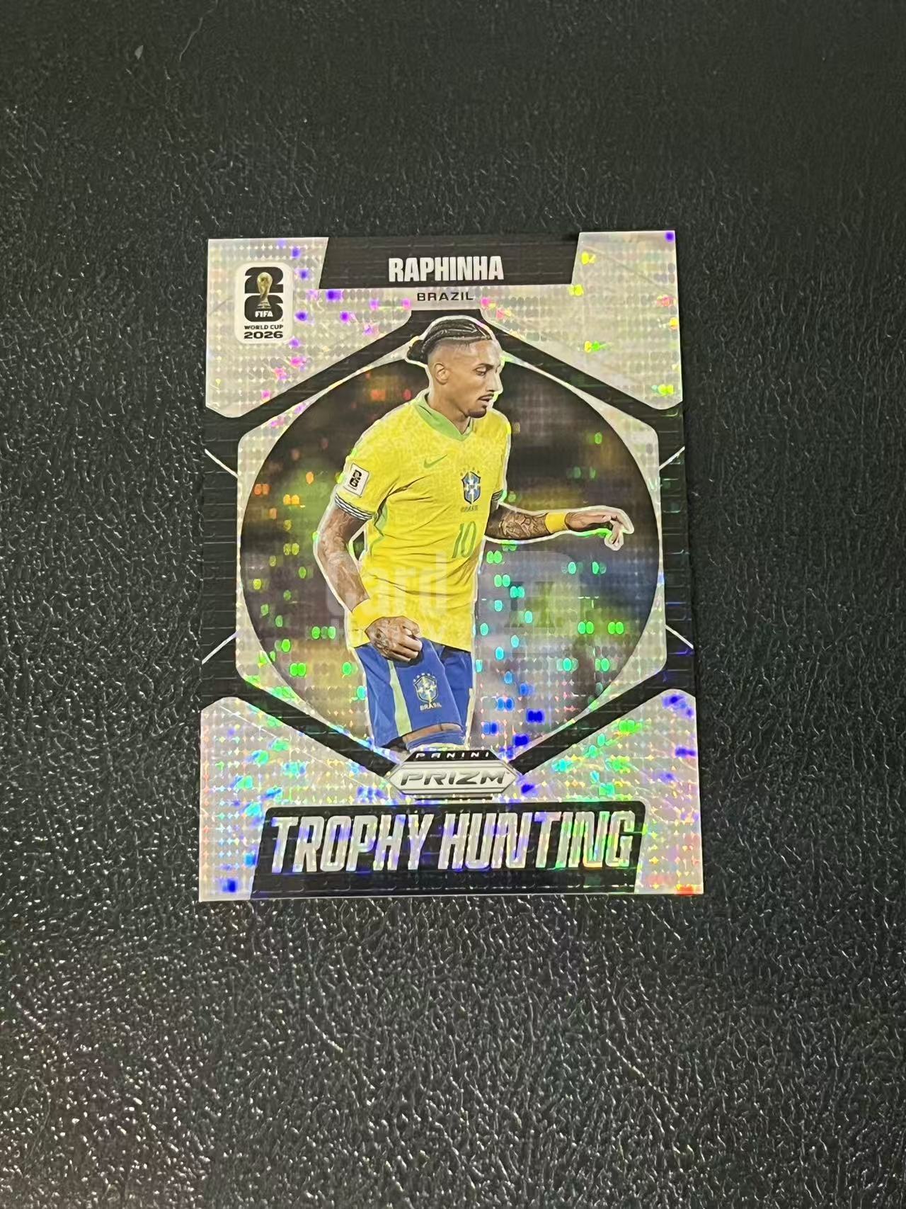 2026 Panini World Cup Prizm Raphinha 拉菲尼亚 巴萨 特卡 脉冲折 巴西 世界杯 银折 实卡精美 卡品如图 LA-5