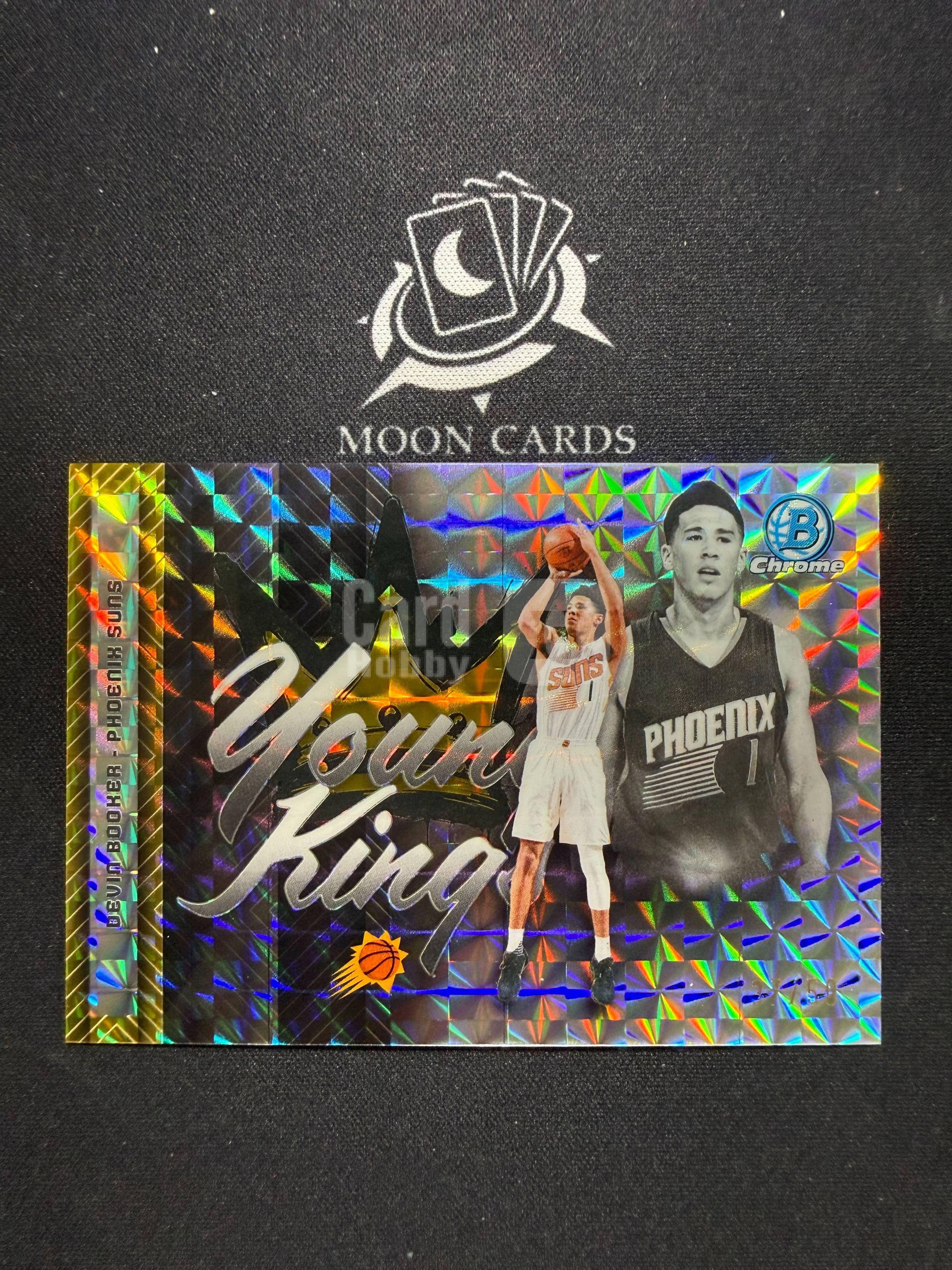 【梦卡拍卖】 2025 BOWMAN Chrome Devin Booker 50编 折射 特卡 德文 布克 太阳 正TC 细节如图 #Ci# A09