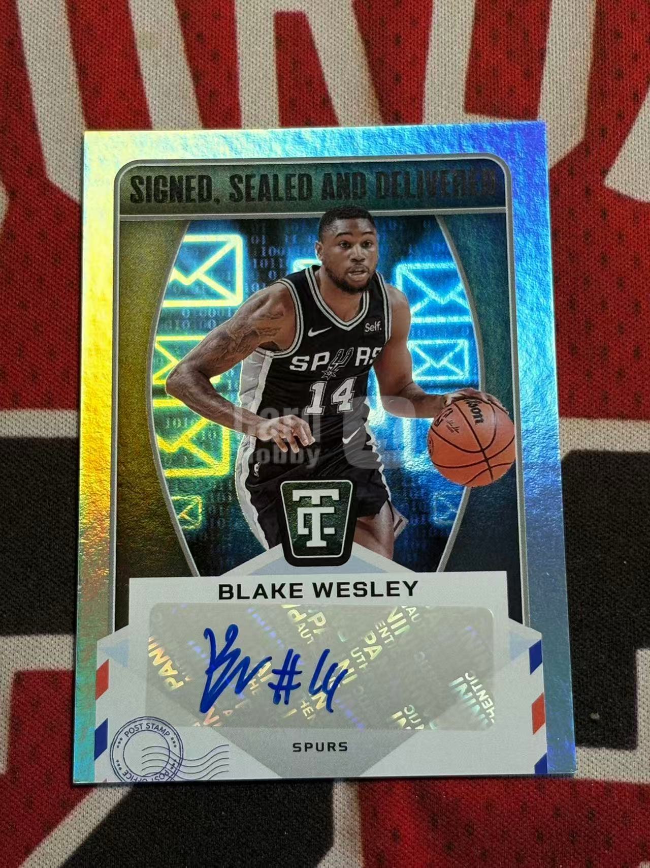 2024-25 PANINI CERTIFIED Blake Wesley 马刺 布莱克韦斯利 签字卡 银折 折射 专收凑套必备【烂臭嘴拍卖】