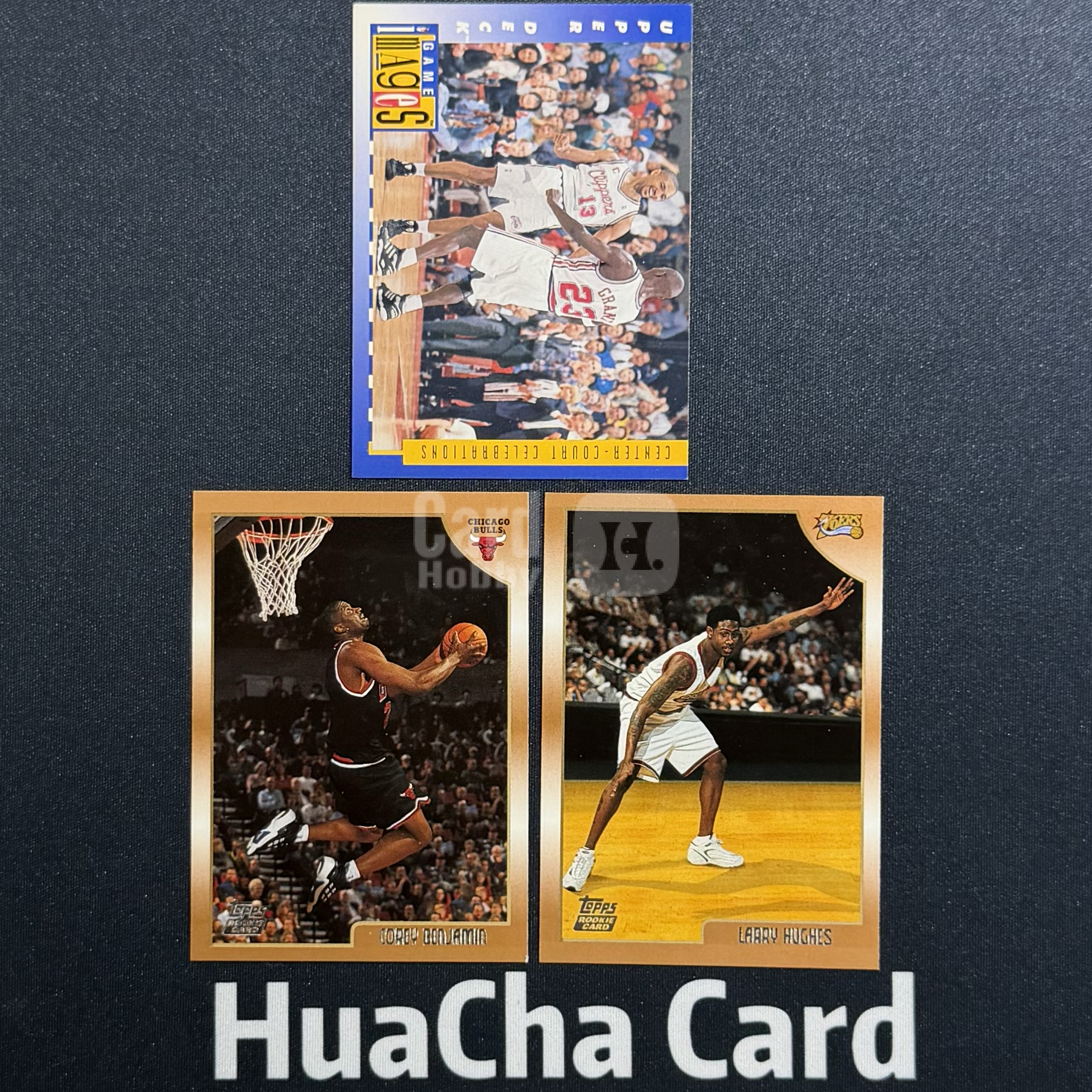 【花茶代卖】多年份 Topps UD 经典老卡 马克杰克逊 科里本杰明 拉里休斯 公牛 快船 76人 新秀 特卡 Base Lot打包 不保卡品 #CHENG