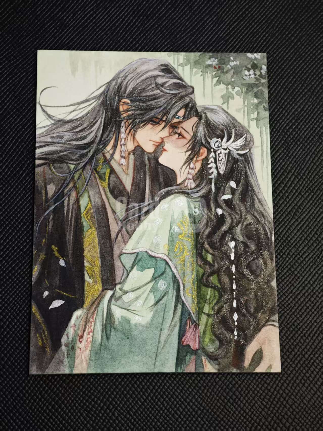 精品手绘 每一寸画师投入的光阴 都让手绘带着灵魂和生命 1 of 1 亲签 签字 卡签 手绘卡sketch card