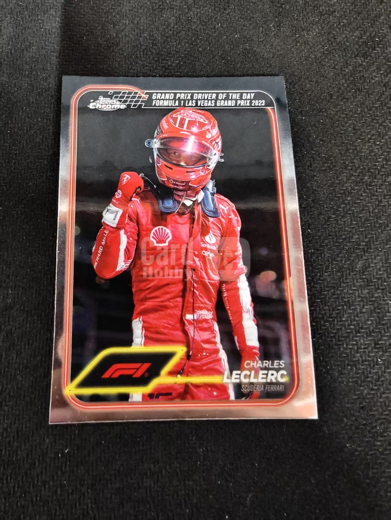 2024 Topps chrome F1 Charles Leclerc 查尔斯 勒克莱尔 划痕 边角瑕疵 #179