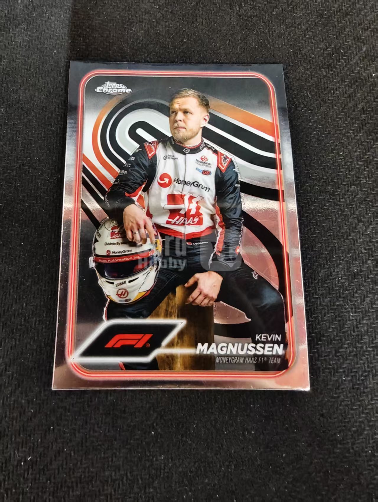 2024 topps chrome F1 kevin magnussen 哈斯车队 凯文 马格努森 划痕 边角瑕疵 #16