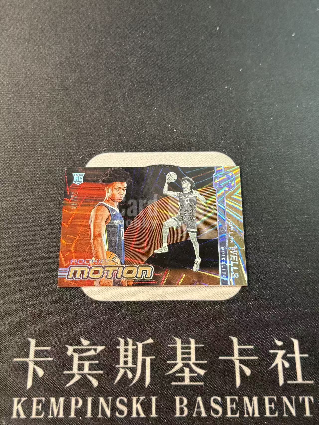 2024-25 Panini PaniniPhotoGenicNBA Jaylen Wells 【卡宾】杰伦 威尔斯 灰熊 大热新秀 建队基石 上镜 新秀特卡 光栅折 49编 专收凑套必备