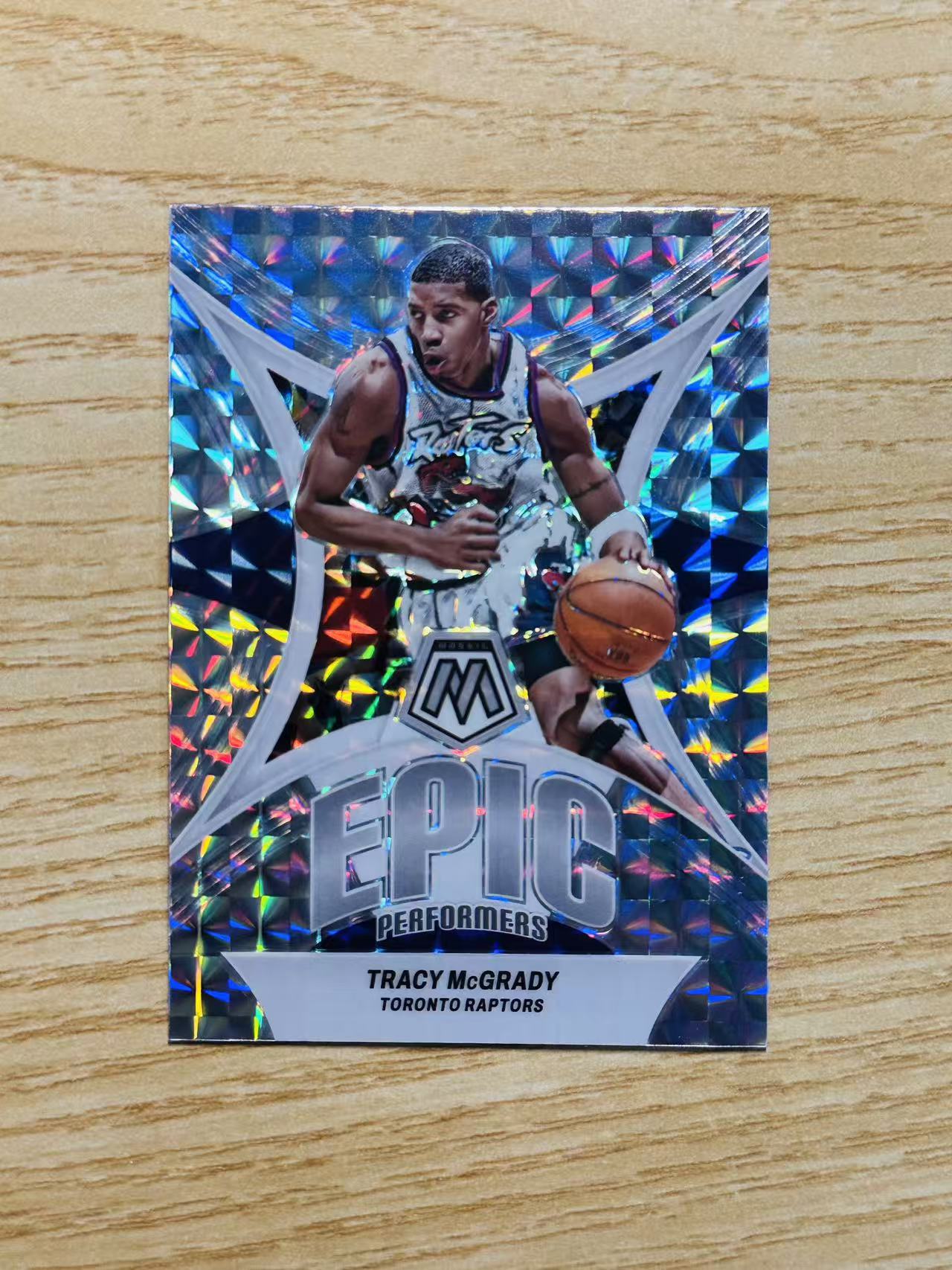 2023-24 Panini Mosaic Tracy McGrady 嘿嘿代卖 马赛克 特雷西 麦克格雷迪 麦迪 折射 特卡 猛龙 收藏必备