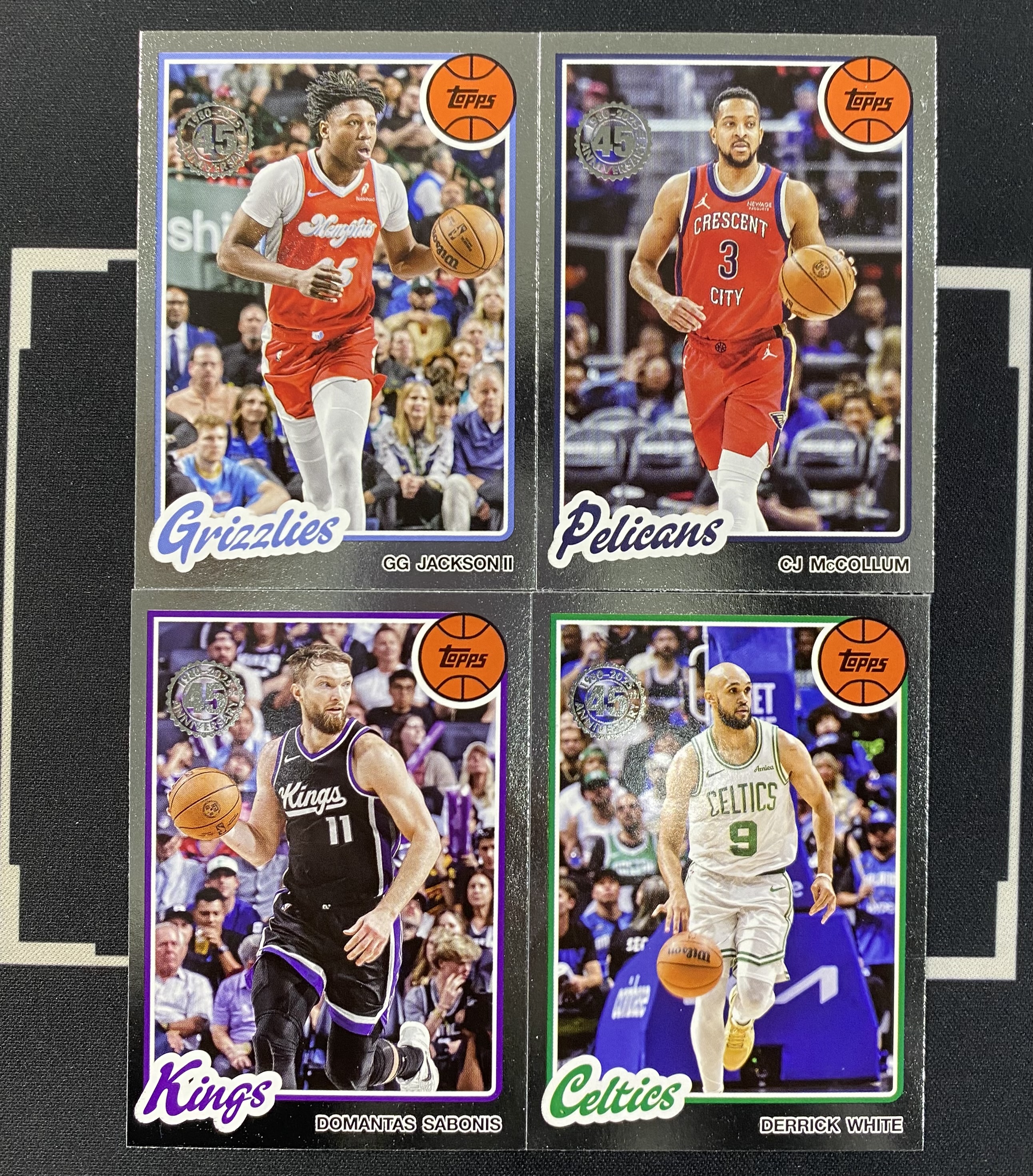 2025-26 Topps flagship 复古1980 45周年 GG 杰克逊 CJ 麦科勒姆 萨博尼斯 德里克 怀特 收藏必备 卡品如图 -Zle-【乌苏拍卖】