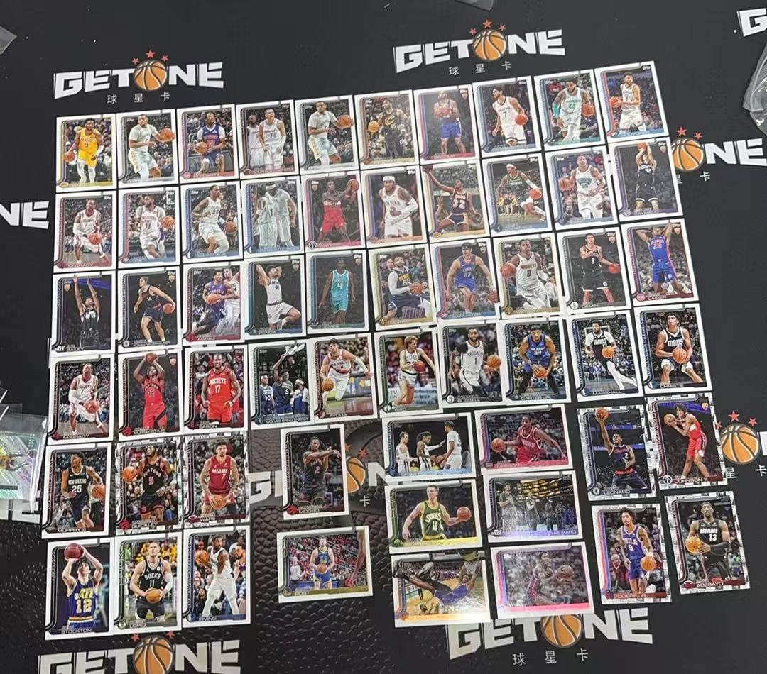 2025 Topps Topps/NBA Starting 5 Chet Holmgren 【灯灯拍卡】 2025 Topps 58张球星Base 打包带走 收藏必备【star】