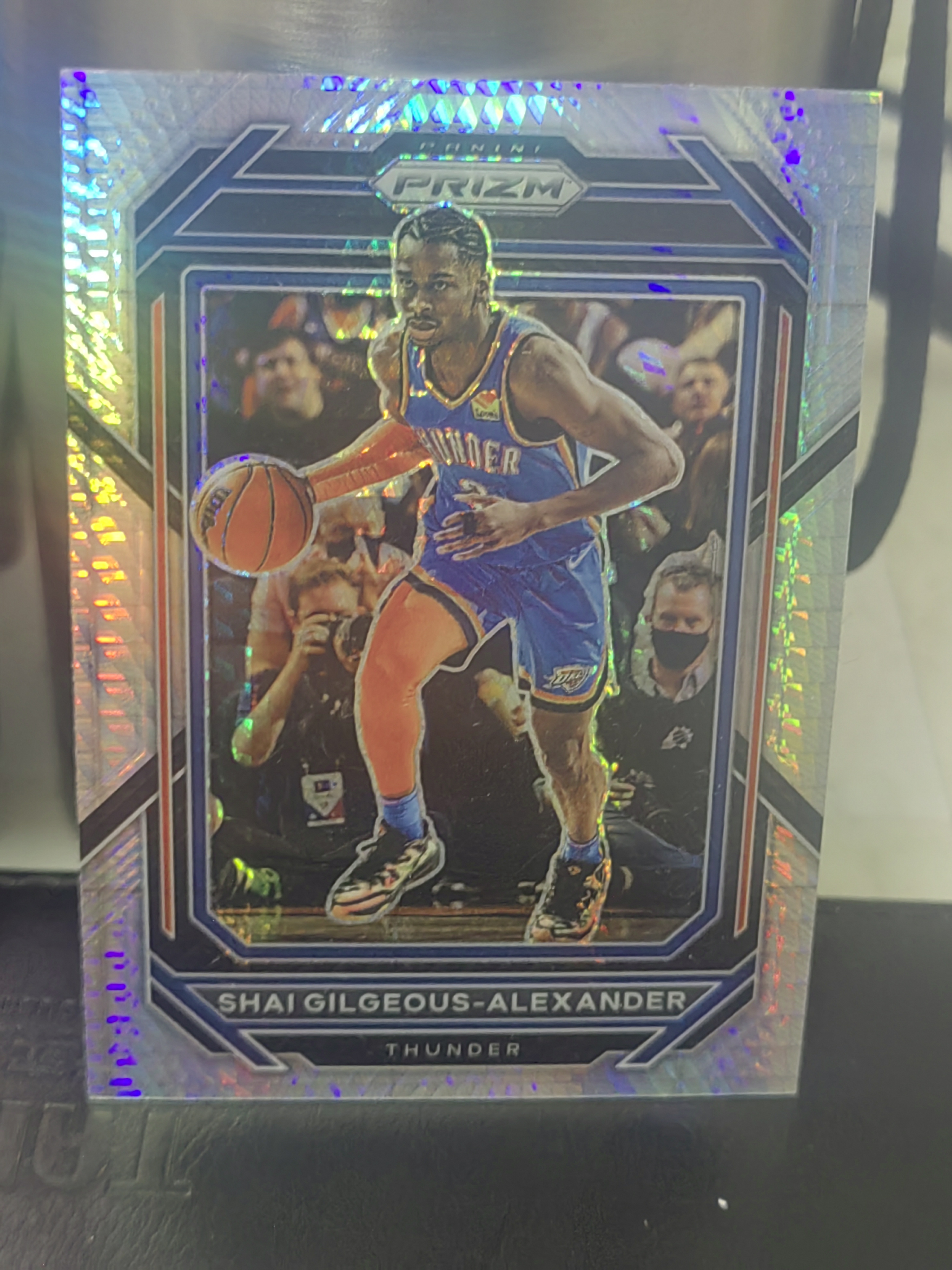 2022-23 Panini Prizm Shai Gilgeous-Alexander PZ SGA 亚历山大 Hyper折 雷霆 篮 白边白角 不保卡品 卡品如图