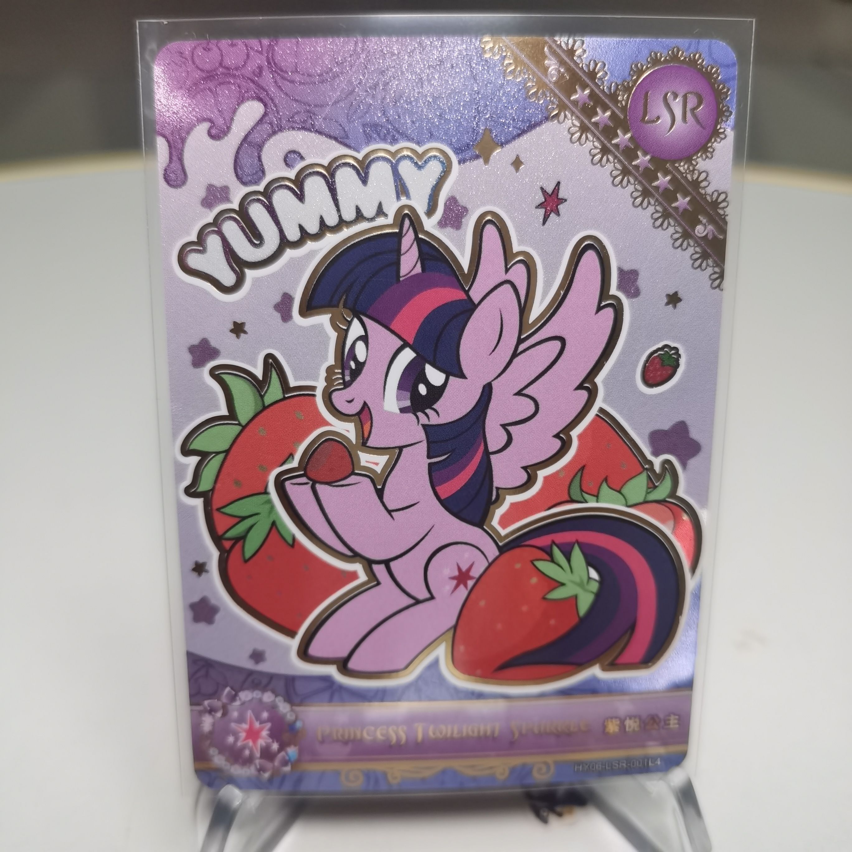 卡游 小马宝莉 辉月六 lsr 紫悦 默认通行品相 细节如图 凑套 收藏必备【拍前务必看描述】