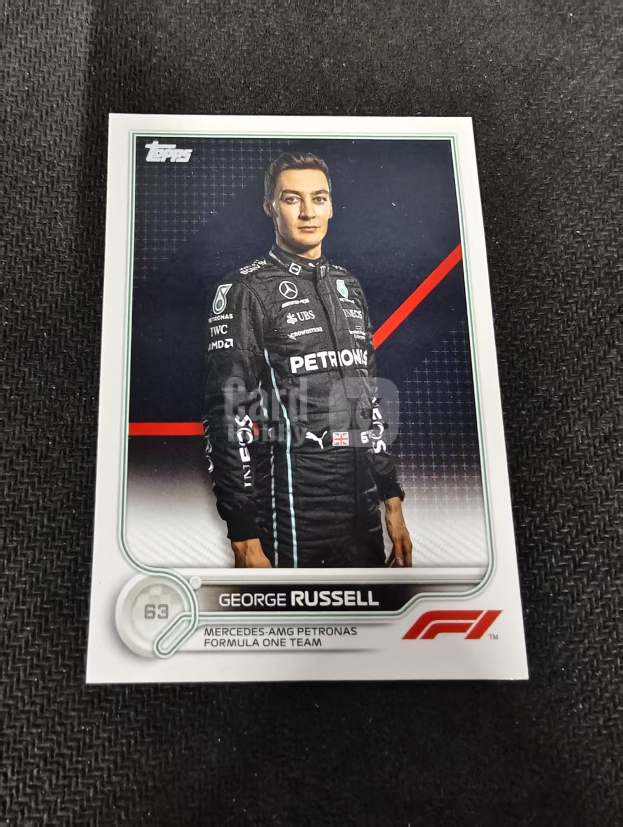 2022 Topps Chrome F1 George Russell 乔治 拉塞尔 梅奔 划痕 边角瑕疵@17
