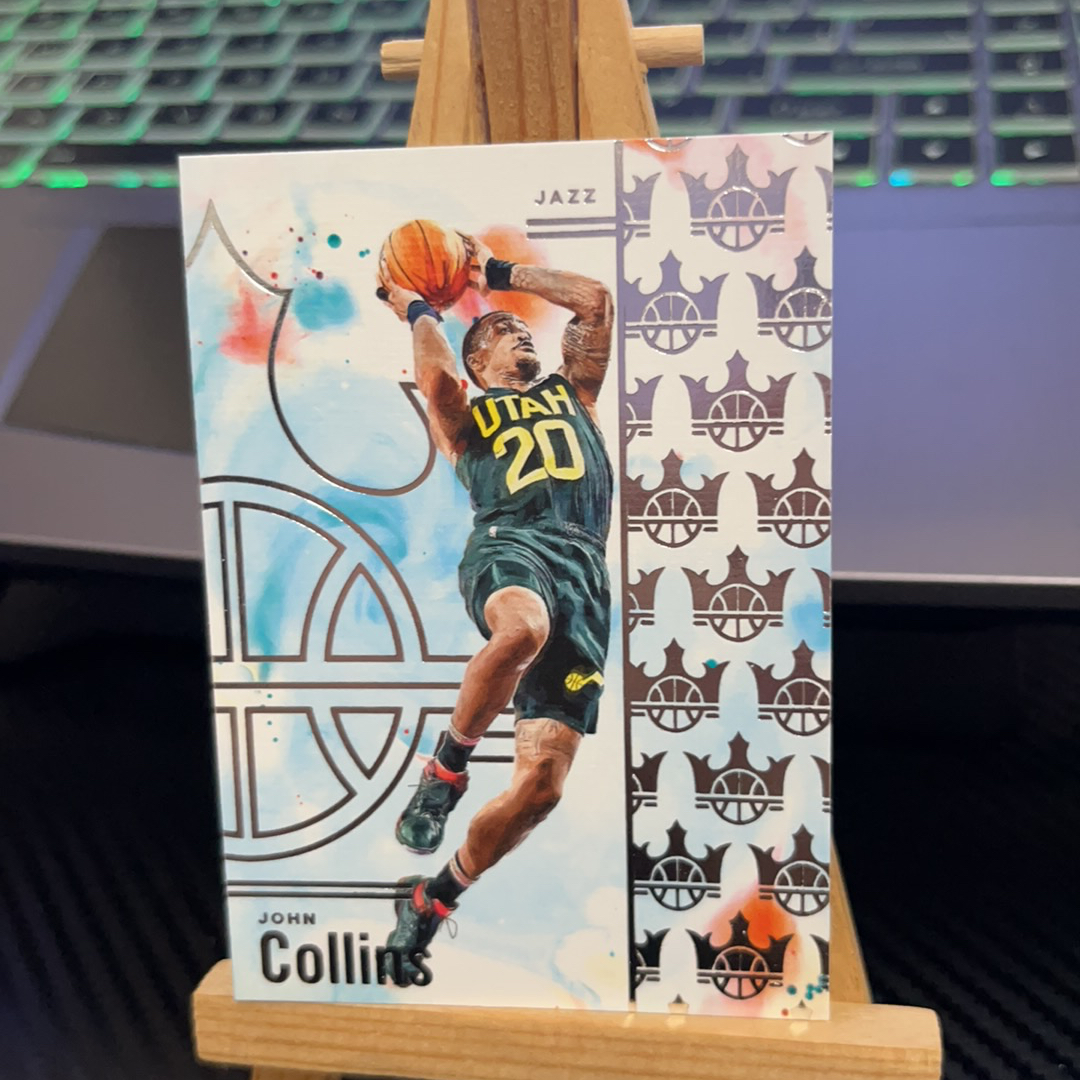 2024-25 Panini Court Kings John Collins 约翰 柯林斯 爵士 油画系列 卡品如图 凑图必备 值得收藏!免费代卖!