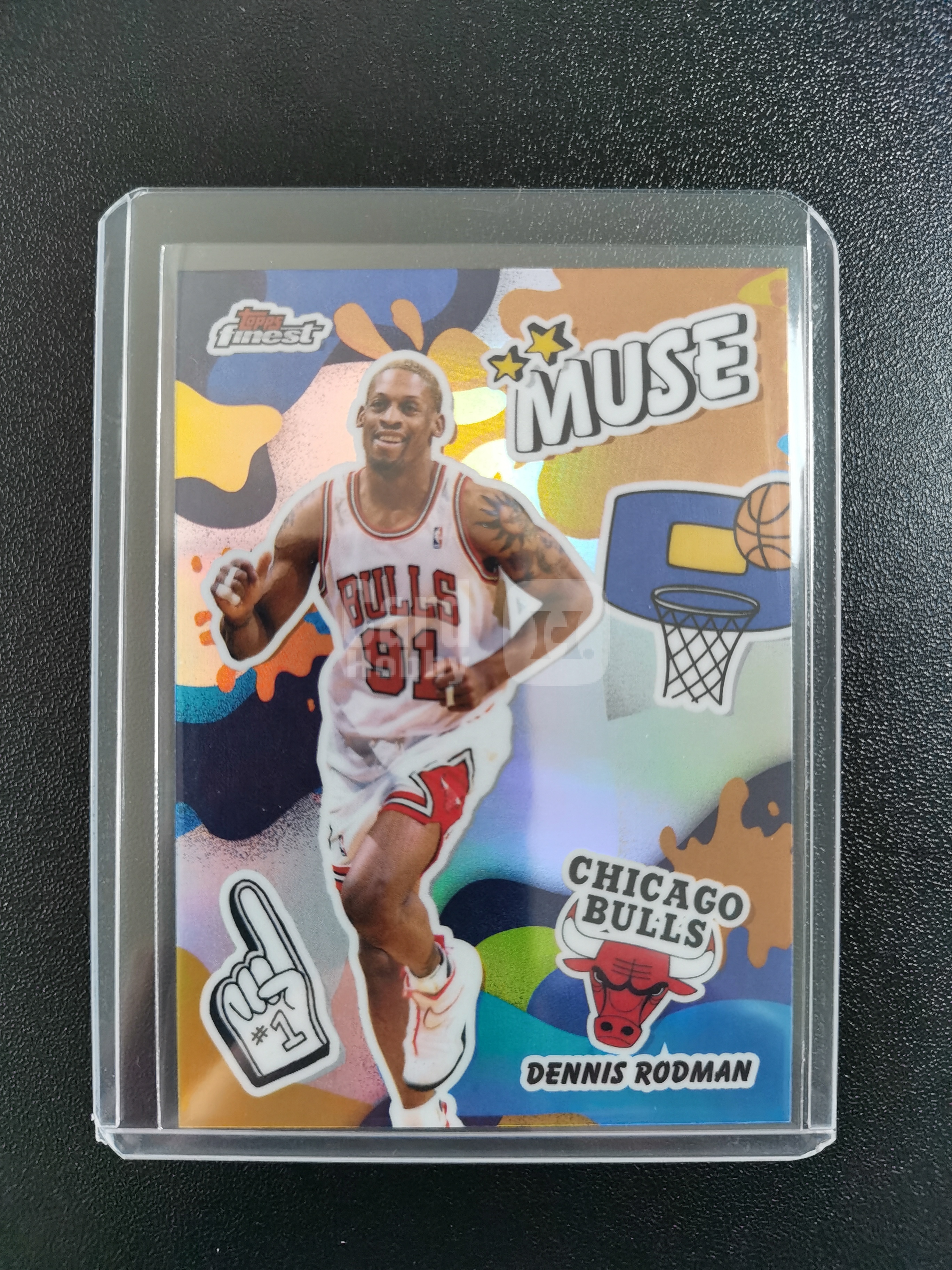 2025-26 Topps Finest Dennis Rodman 大虫 丹尼斯罗德曼 公牛 传奇名宿 银折 收藏凑套 卡品如图 免费代拍WW