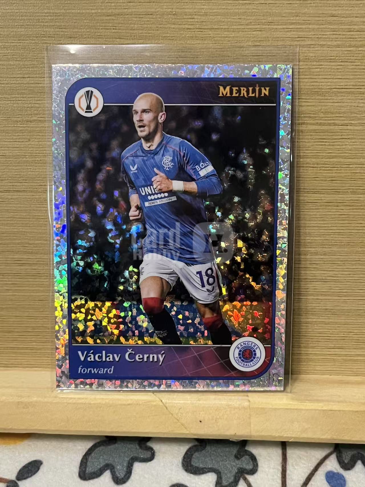 2025 Topps Merlin chrome vaclav cerny 瓦茨拉夫 流浪者 碎花折 银折 欧冠 实卡精美 卡品如图 L16
