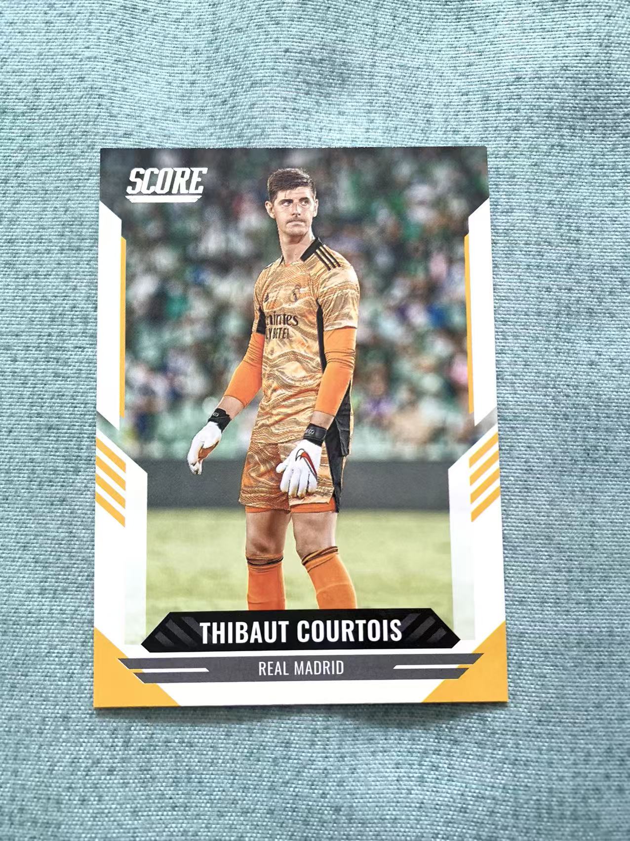 2023-24 Panini Score Thibaut Courtois 皇马 库尔图瓦 特卡 收藏必备 悄悄