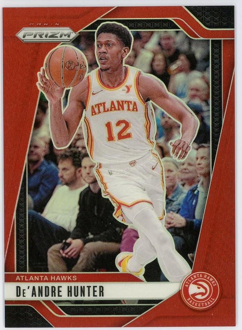 2024-25 Panini Prizm De'Andre Hunter 德安德烈亨特 pz 299编 红折 折射 老鹰 卡品如图 0MJ9