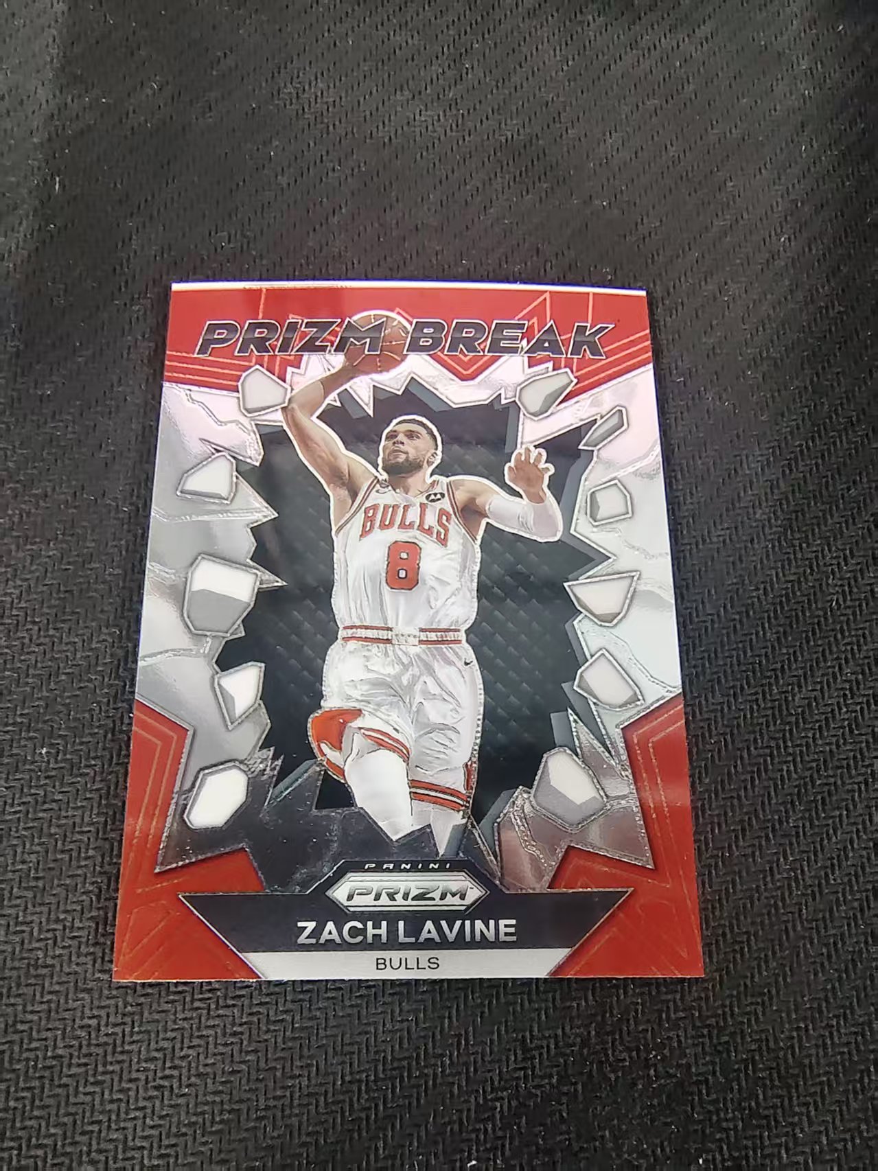 【可合并,不累计】2022-23 Panini Prizm Zach LaVine 扎克 拉文 公牛 break特卡 PZ 划痕 边角微瑕 介意勿拍 #6