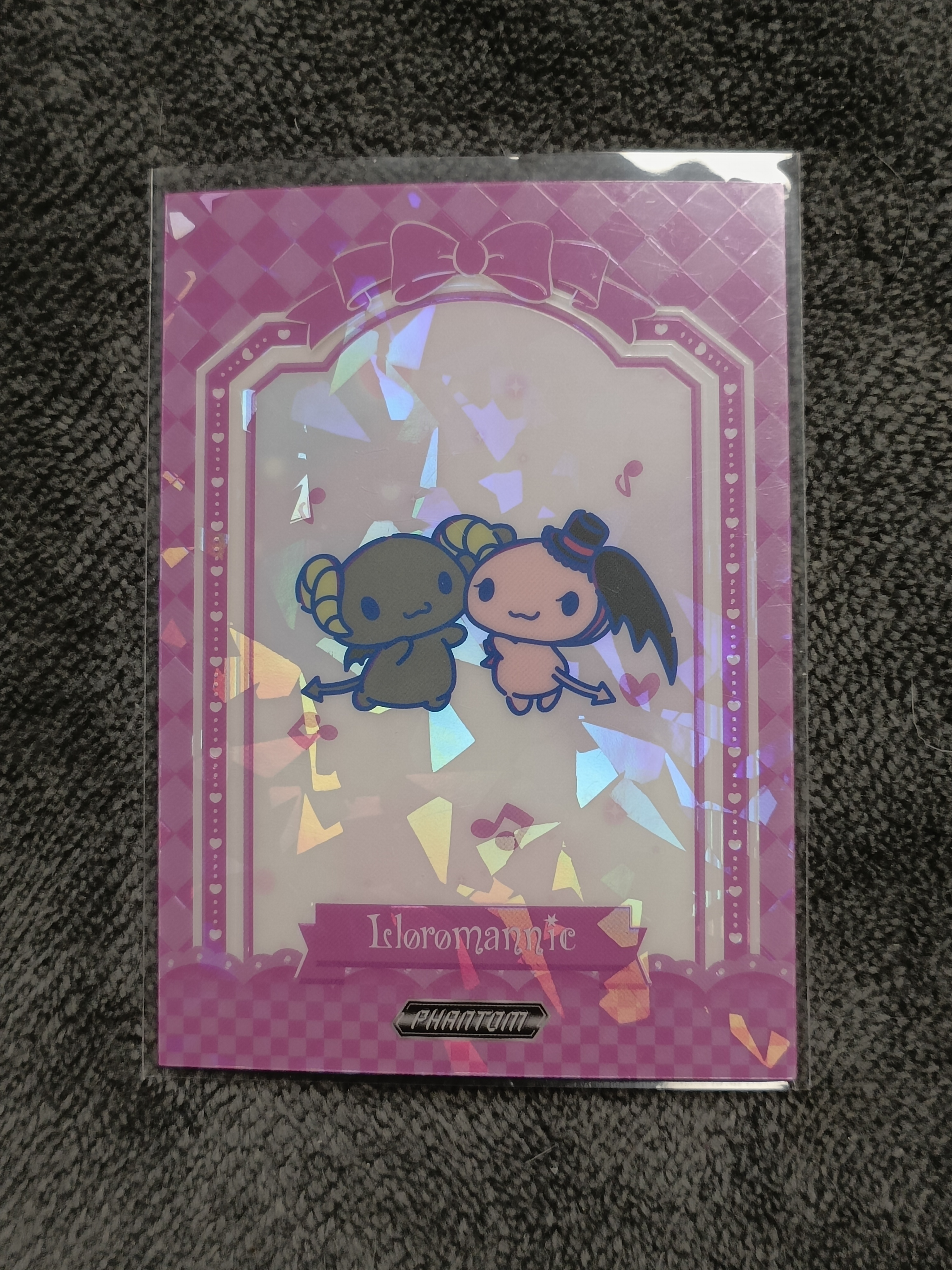 2023 Kakawow PHANTOM 三丽鸥家族系列收藏卡 Isloromannic 大恶魔大耳狗 【谦谦拍卖】PSA-IPU-07 紫折 058/115编 秋鹿