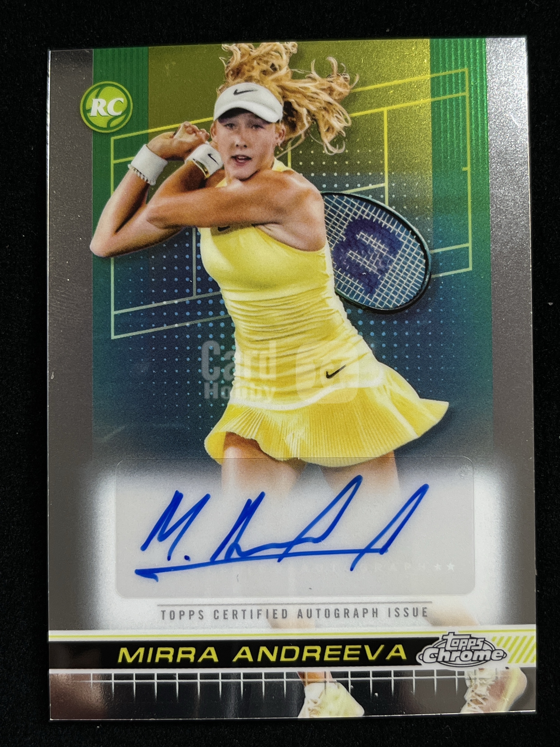 【Lucky幸运壹编壹代拍-BGD】2024 Topps Chrome Tennis 新秀RC 米拉 安德烈耶娃 Mirra Andreeva ...