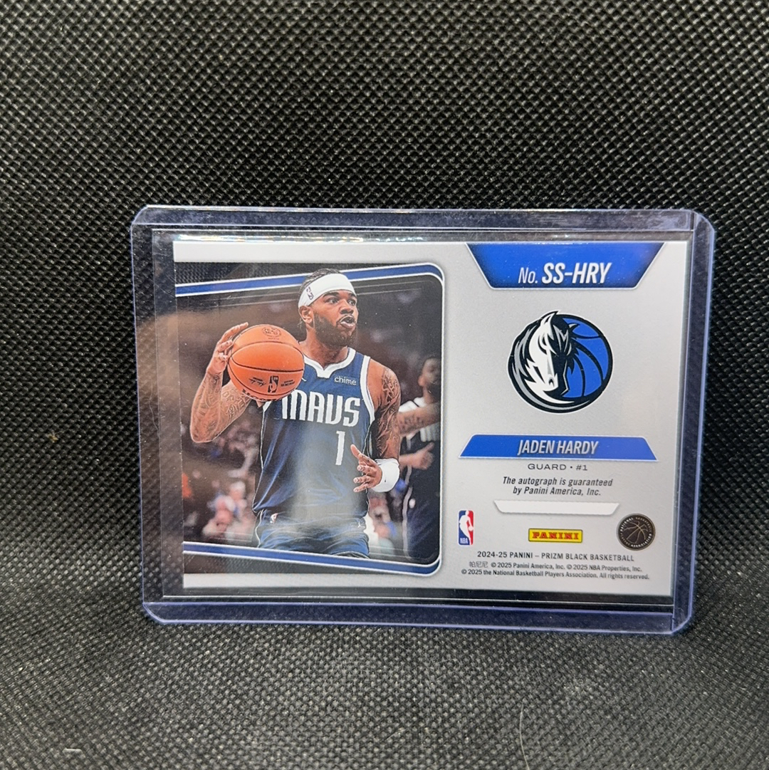 【Roseee代卖】2024-25 Panini Prizm Jaden Hardy pz 独行侠 杰登 哈迪 签字 SS签 小权